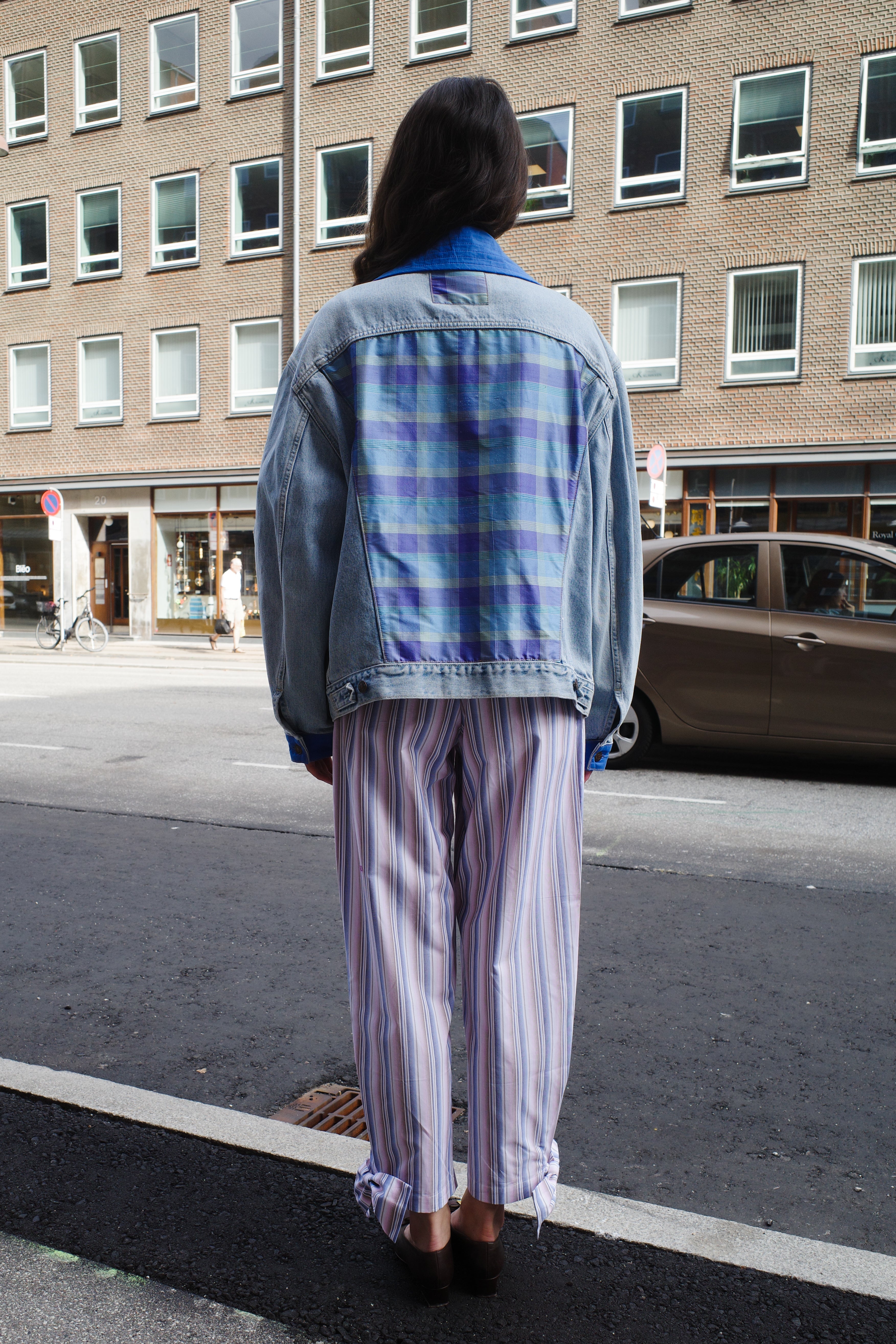 Upcycled Denim Jacket - One of a kind