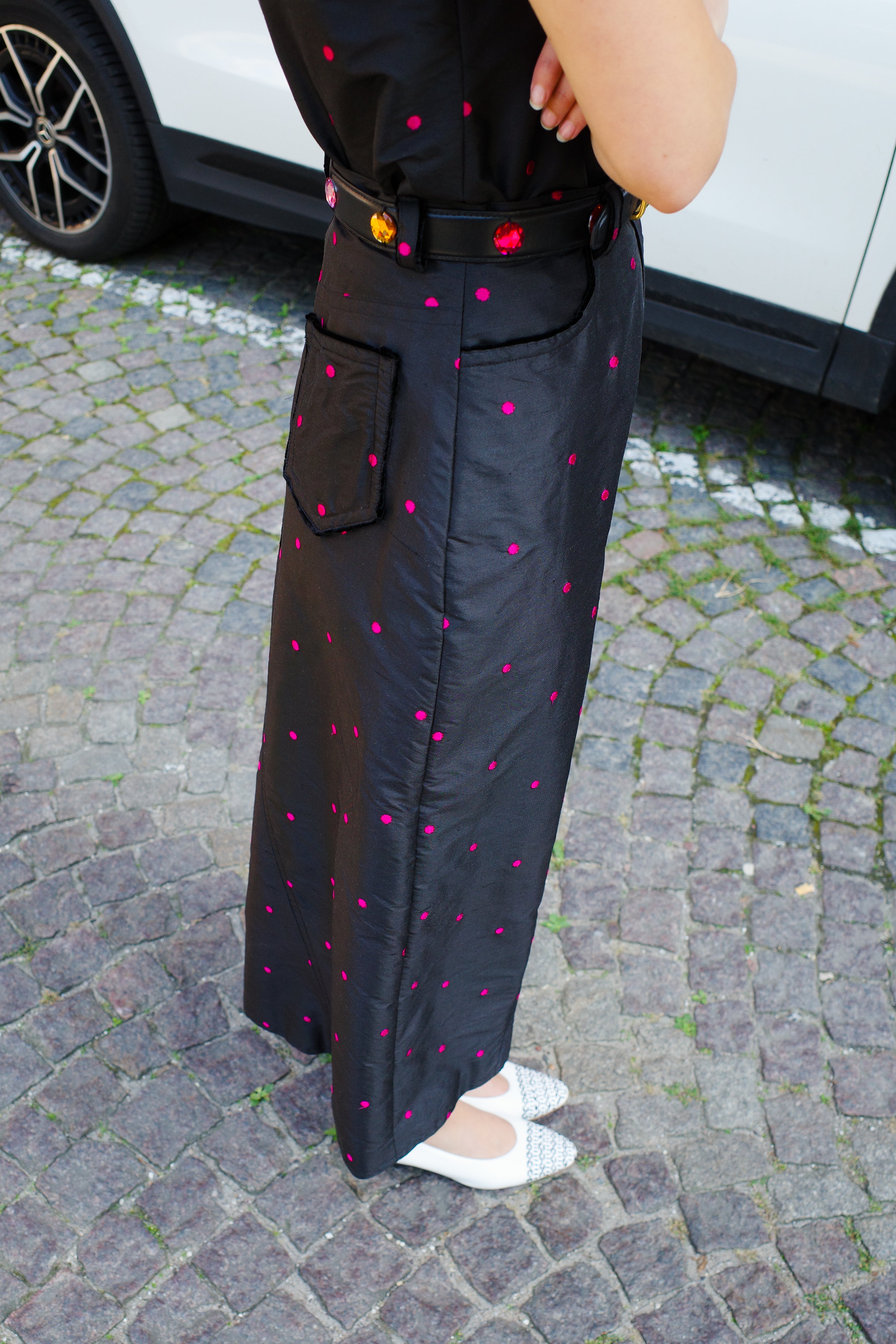 Nunu long skirt silk