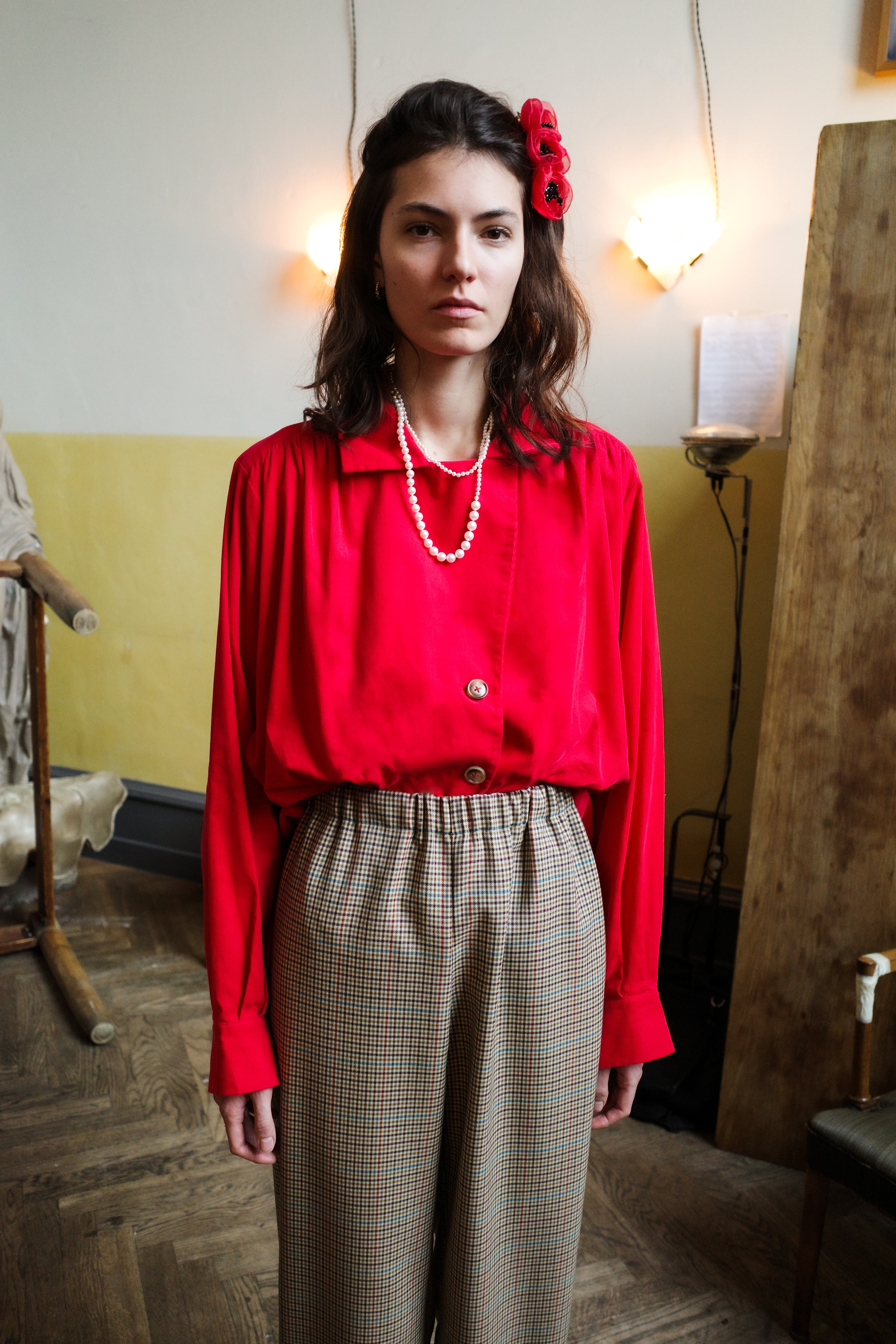 Bonsai Shirt - Bright Red