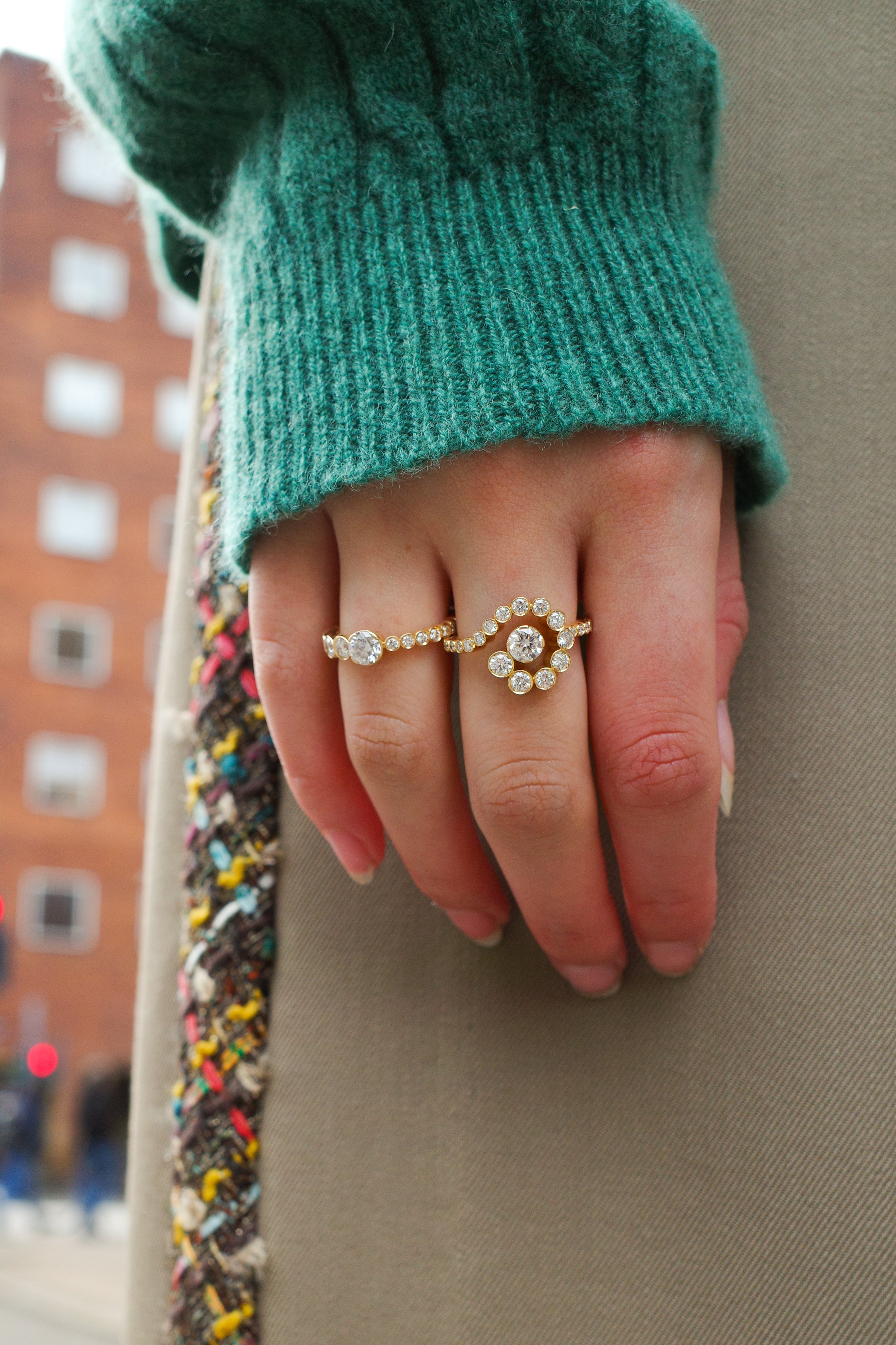 Escargot de Diamant Ring