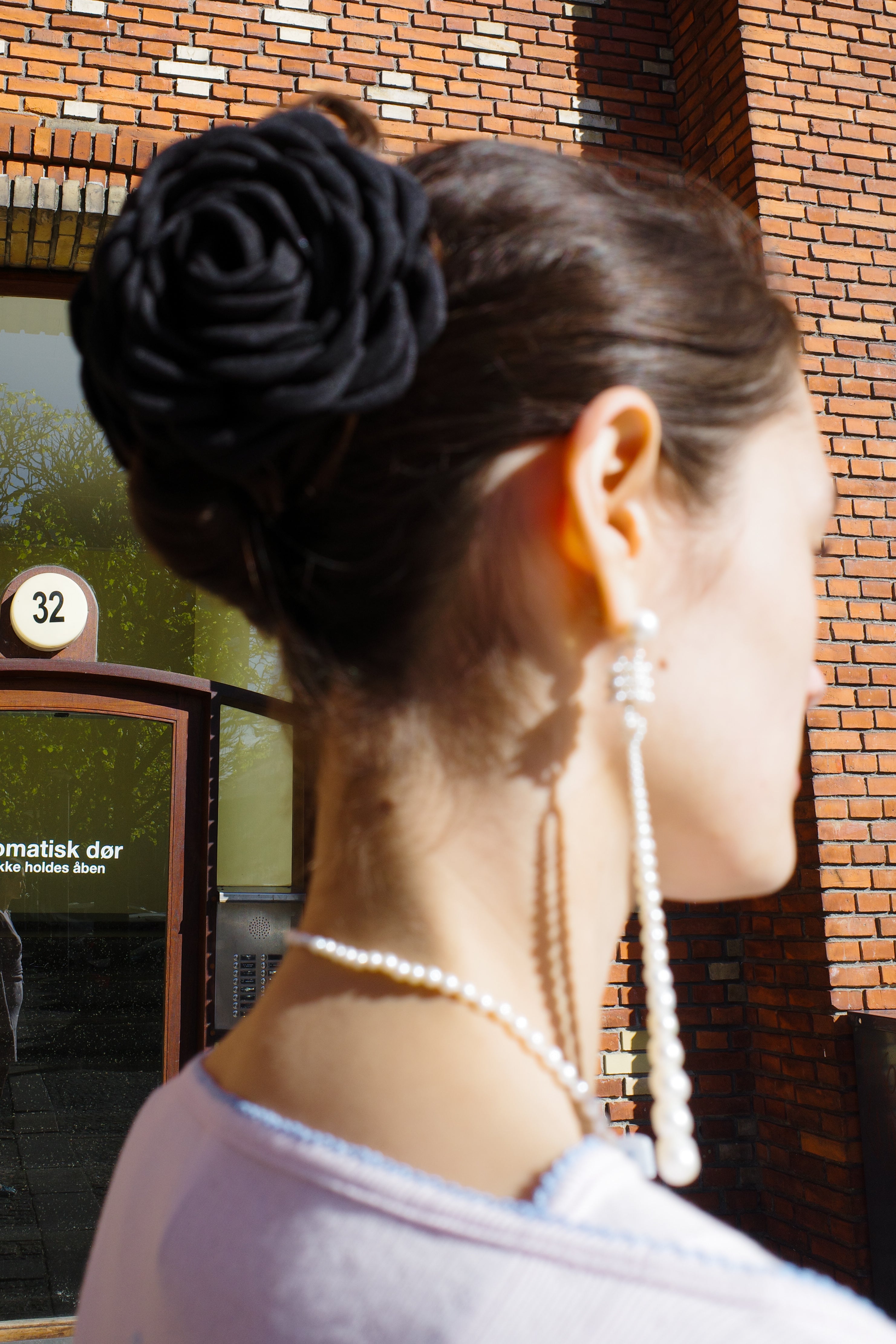 Rosie Hair Clip - Black