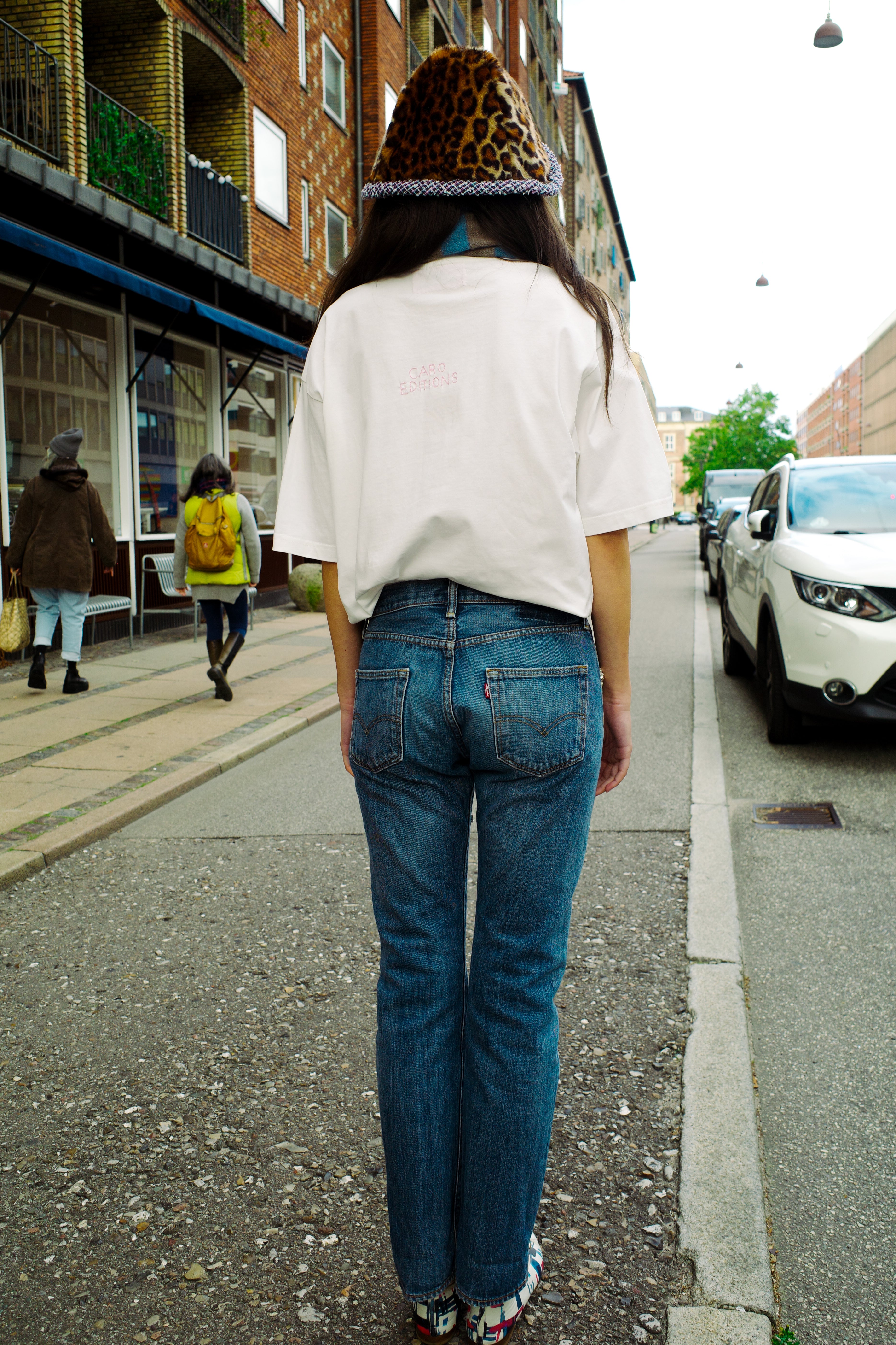 Upcycled Denim Jeans - Diamonds