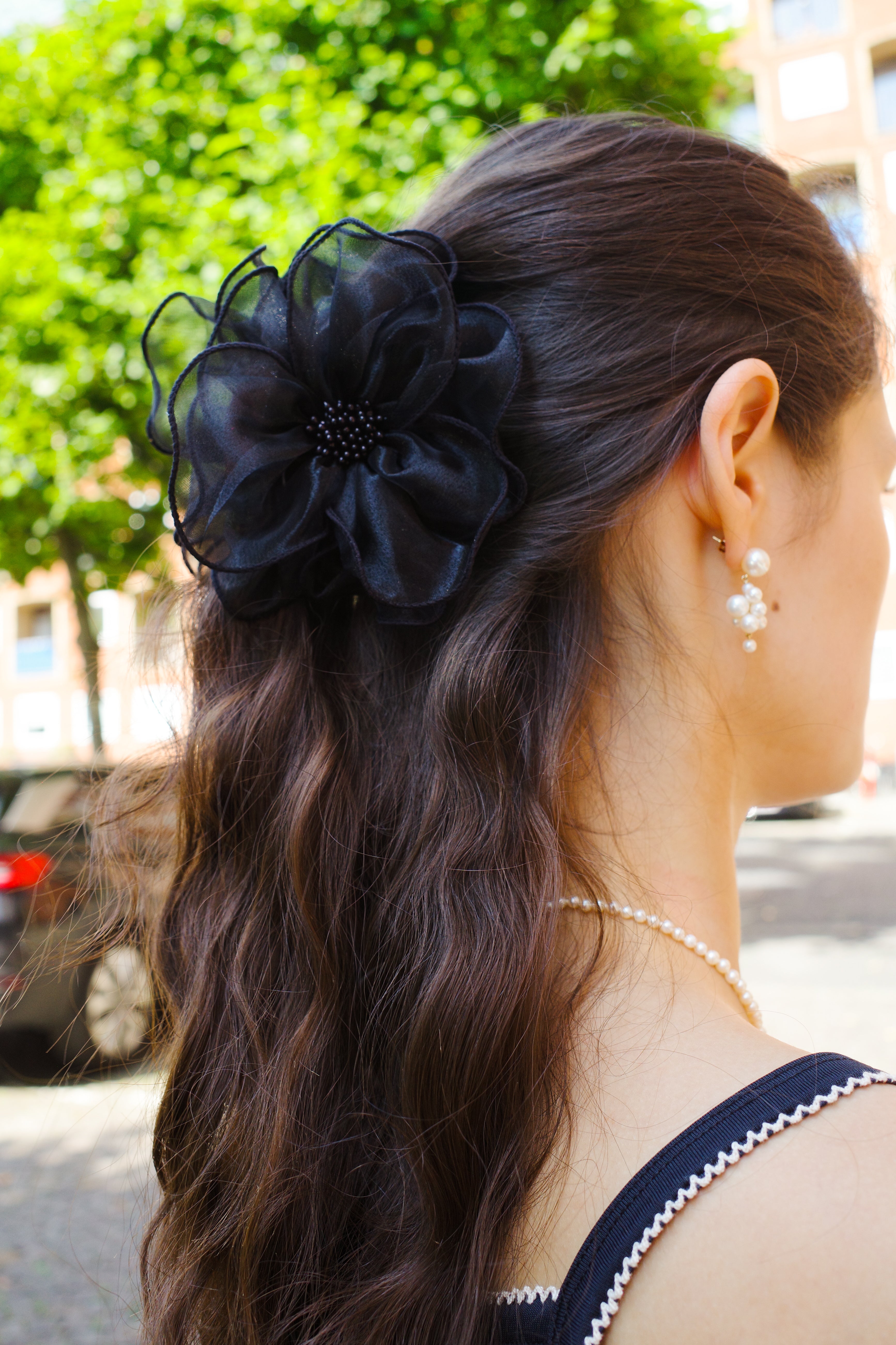 Lily Hair Clip - Black