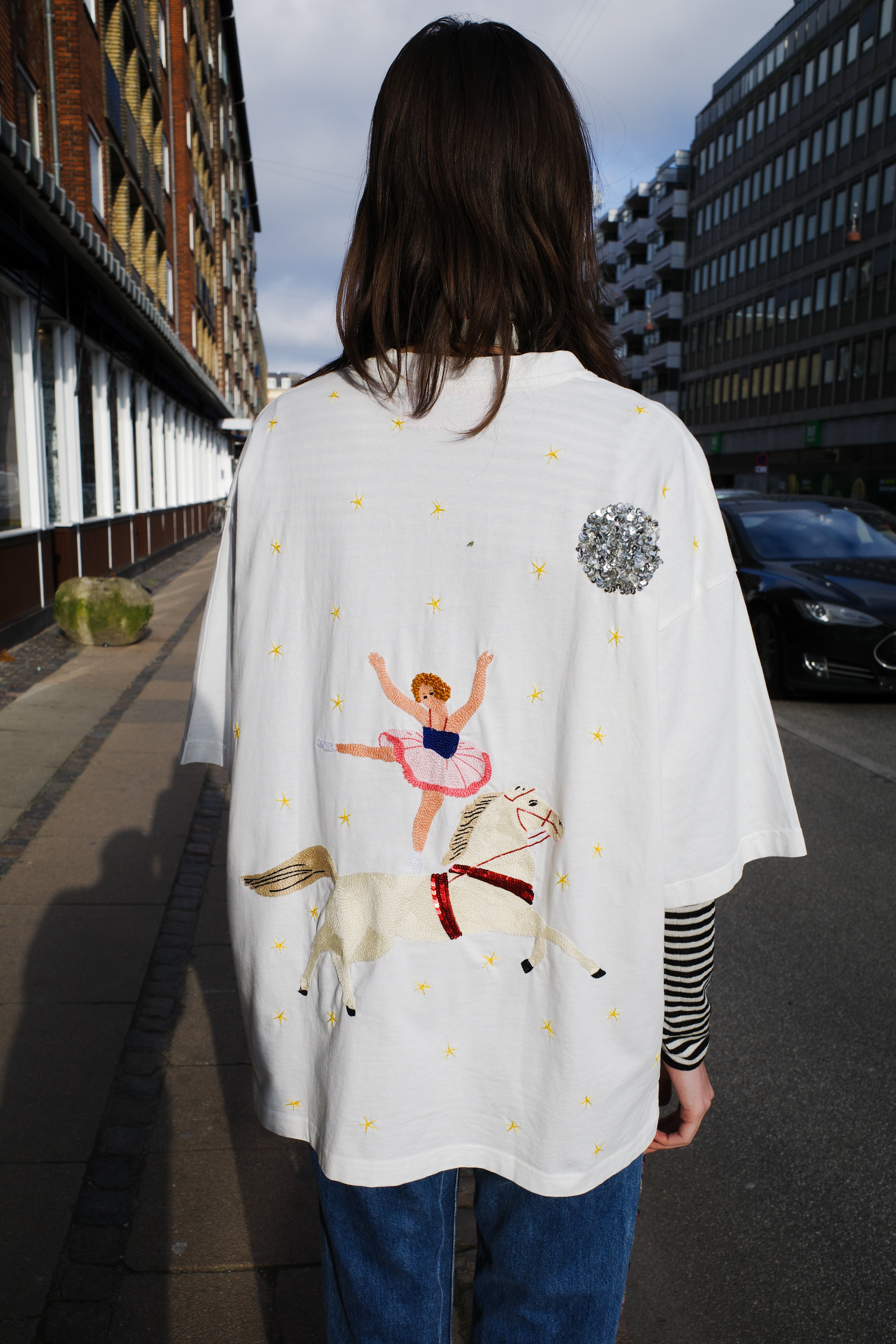 Freddy T-shirt - Circus Ballerina & Horse