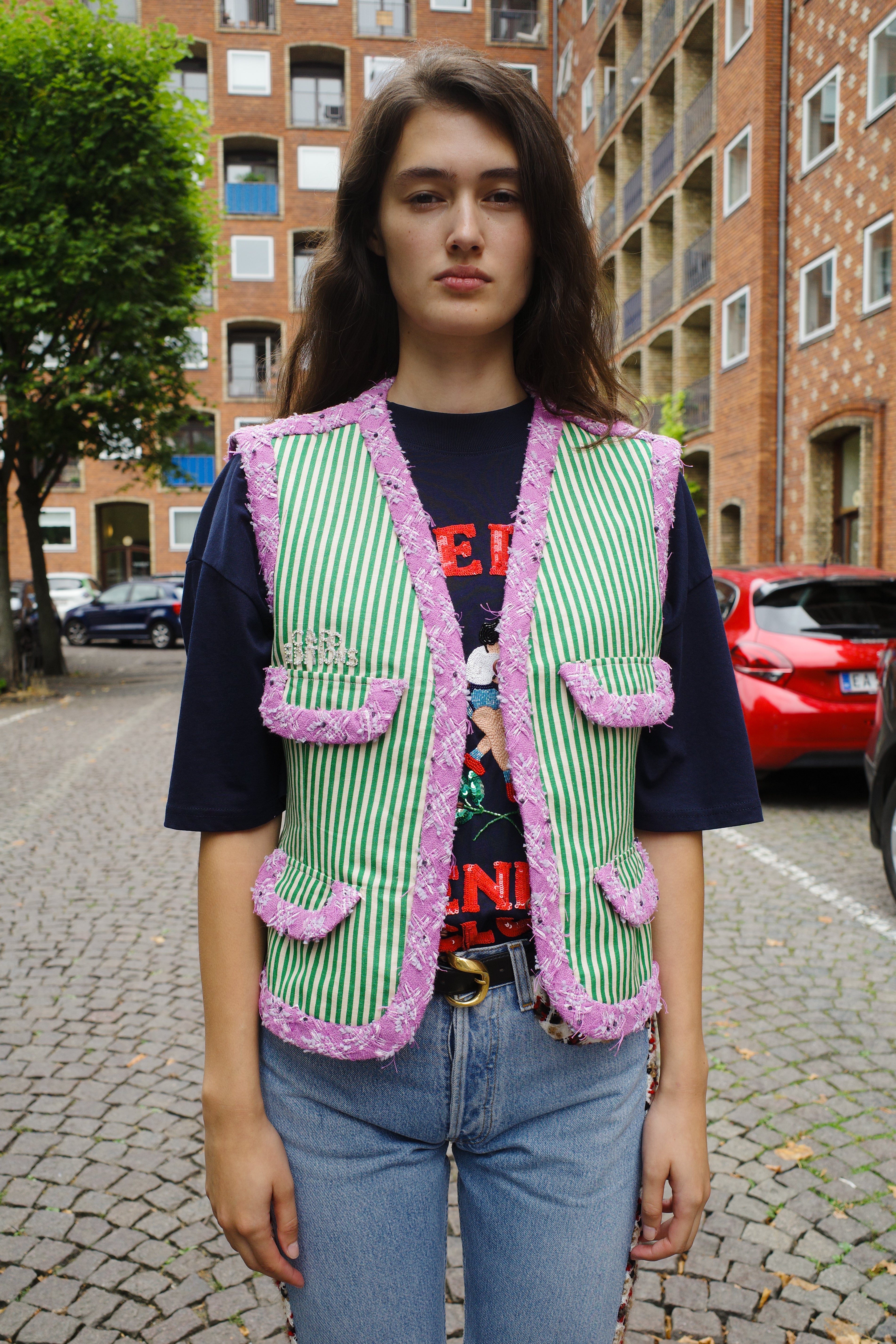 Tusnelda vest - One of a kind