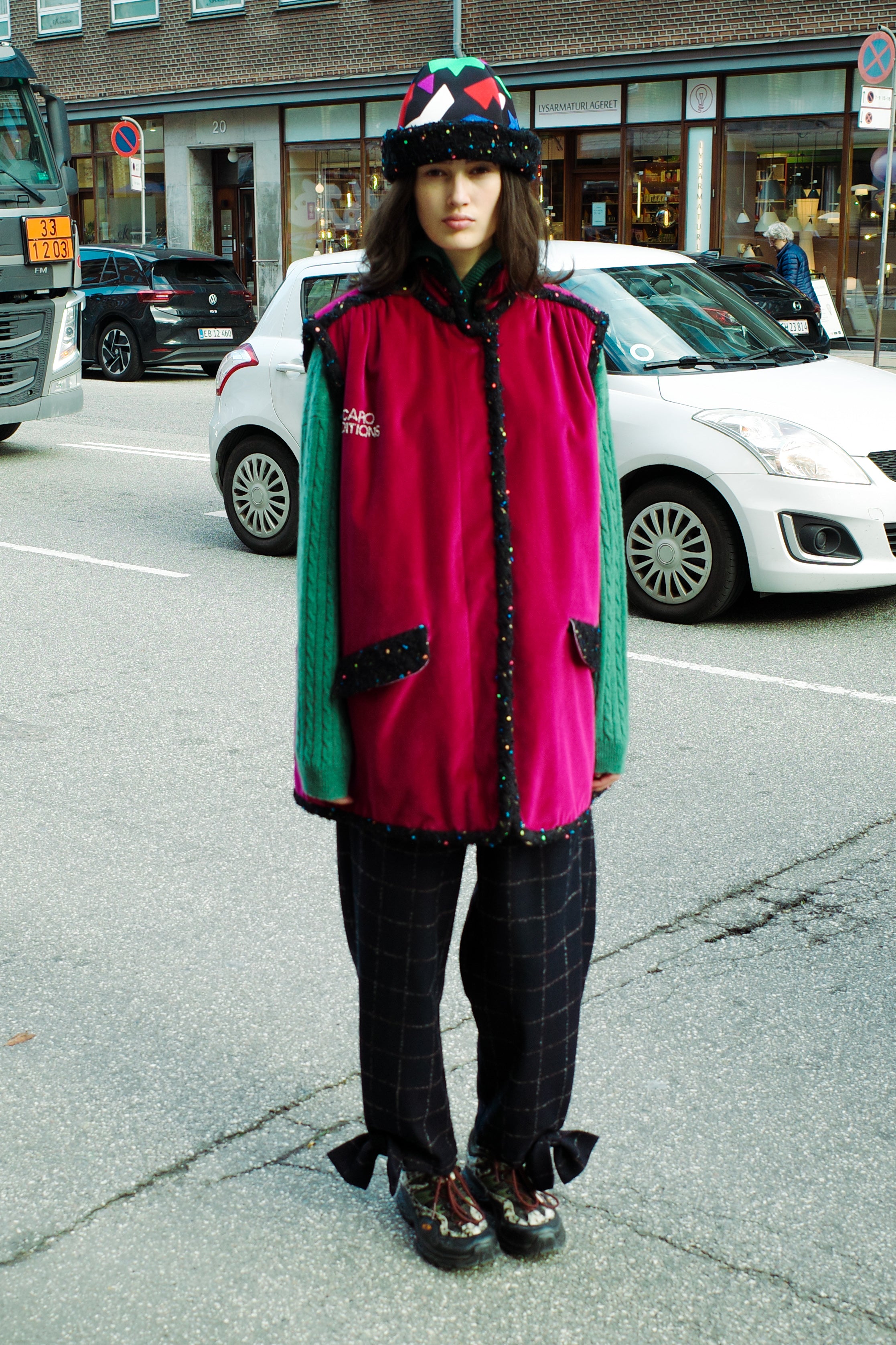 Gaia Vest - Tiger Embroidery