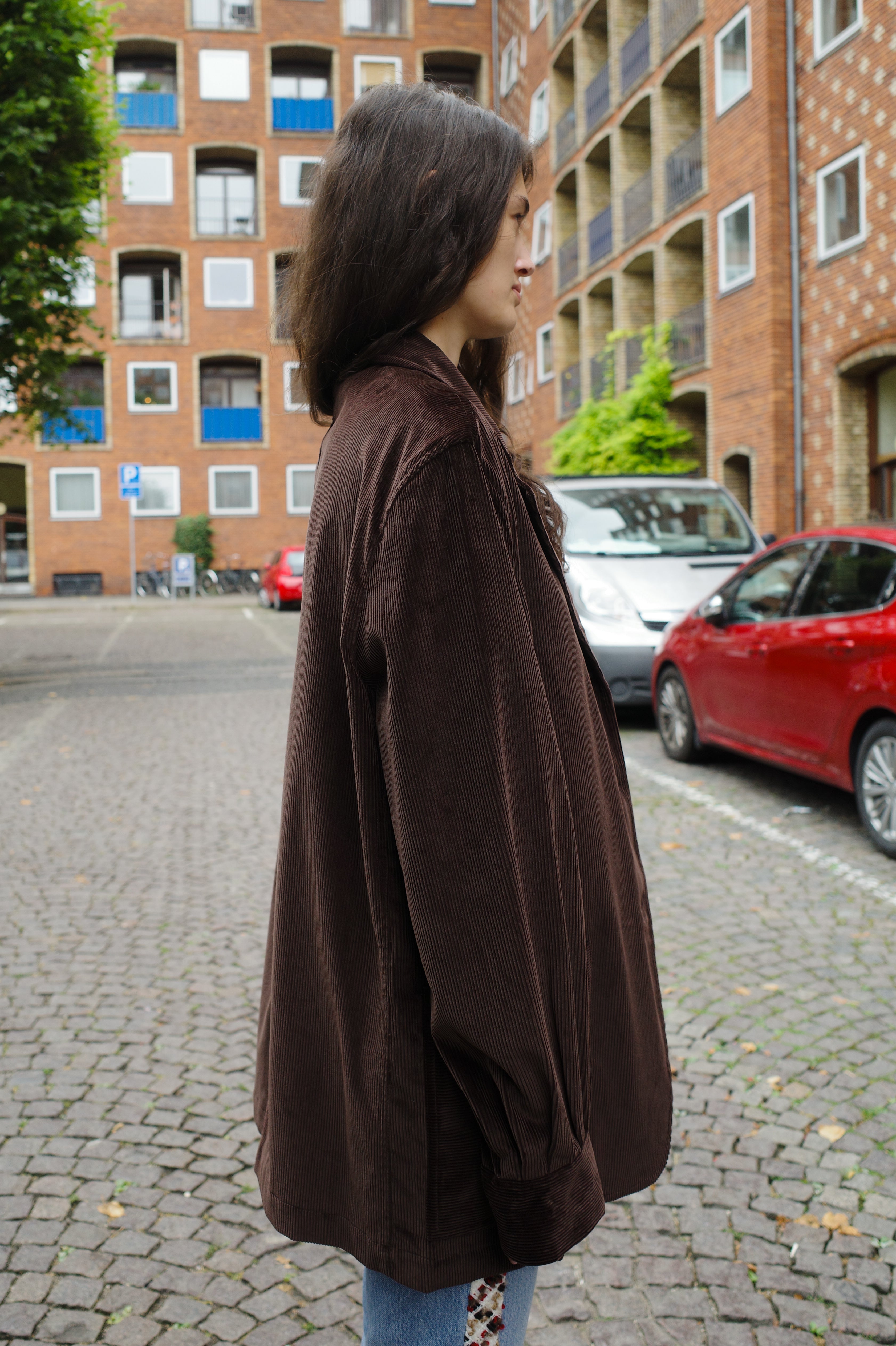 Frederik Jacket Corduroy Cotton Brown Cord