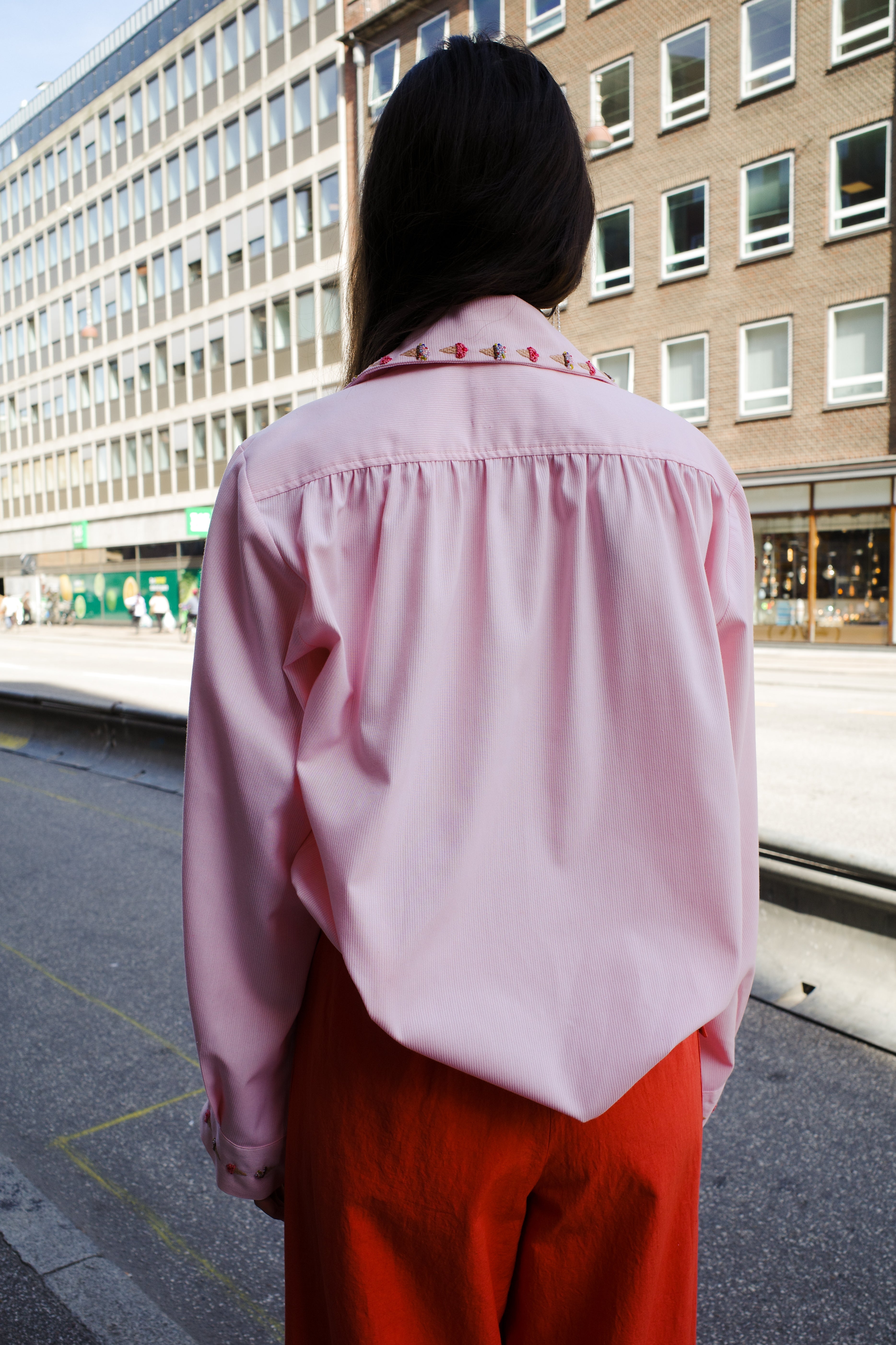 Bonsai Shirt - Pale Pink