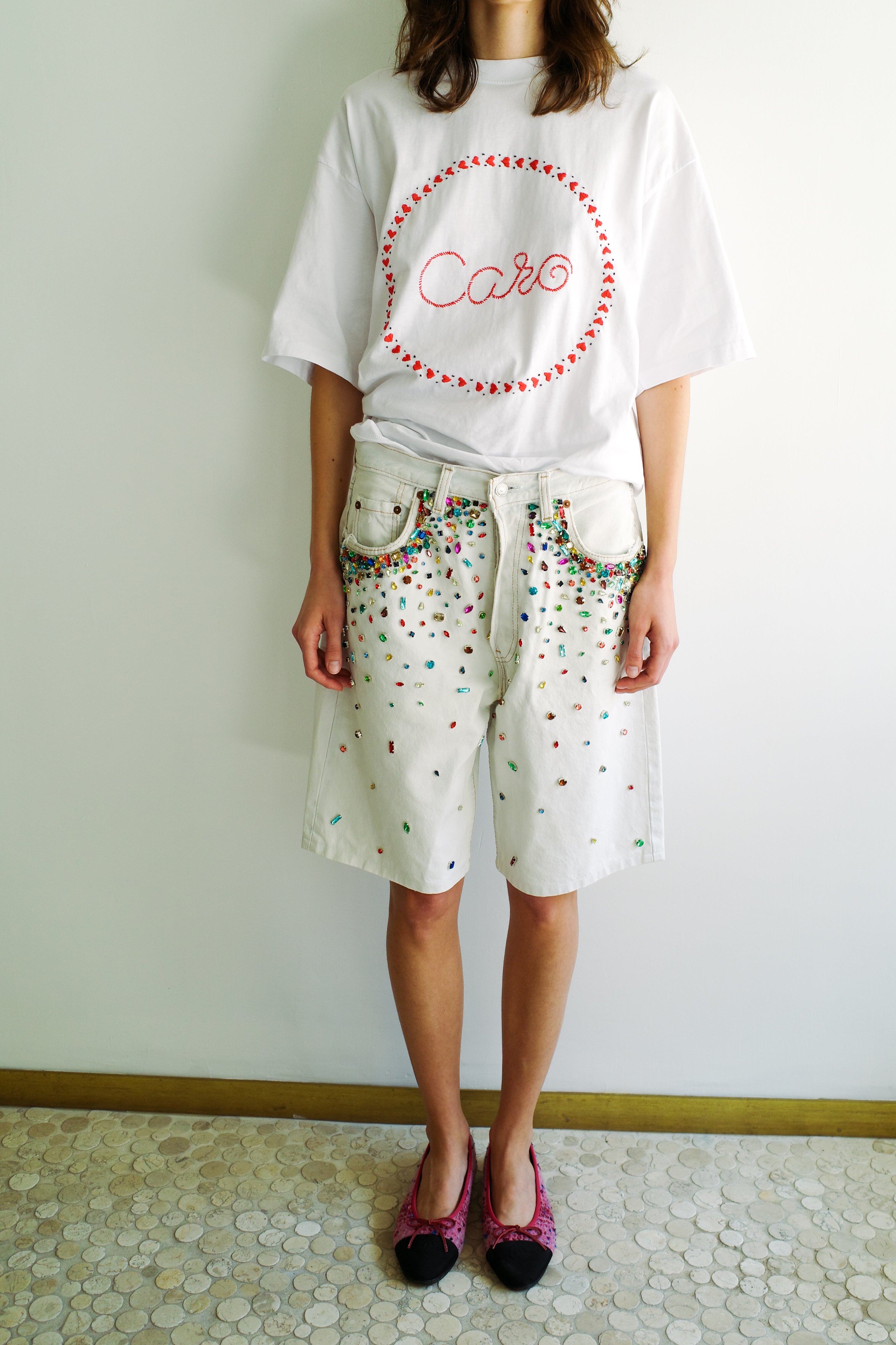 Upcycled Denim Shorts