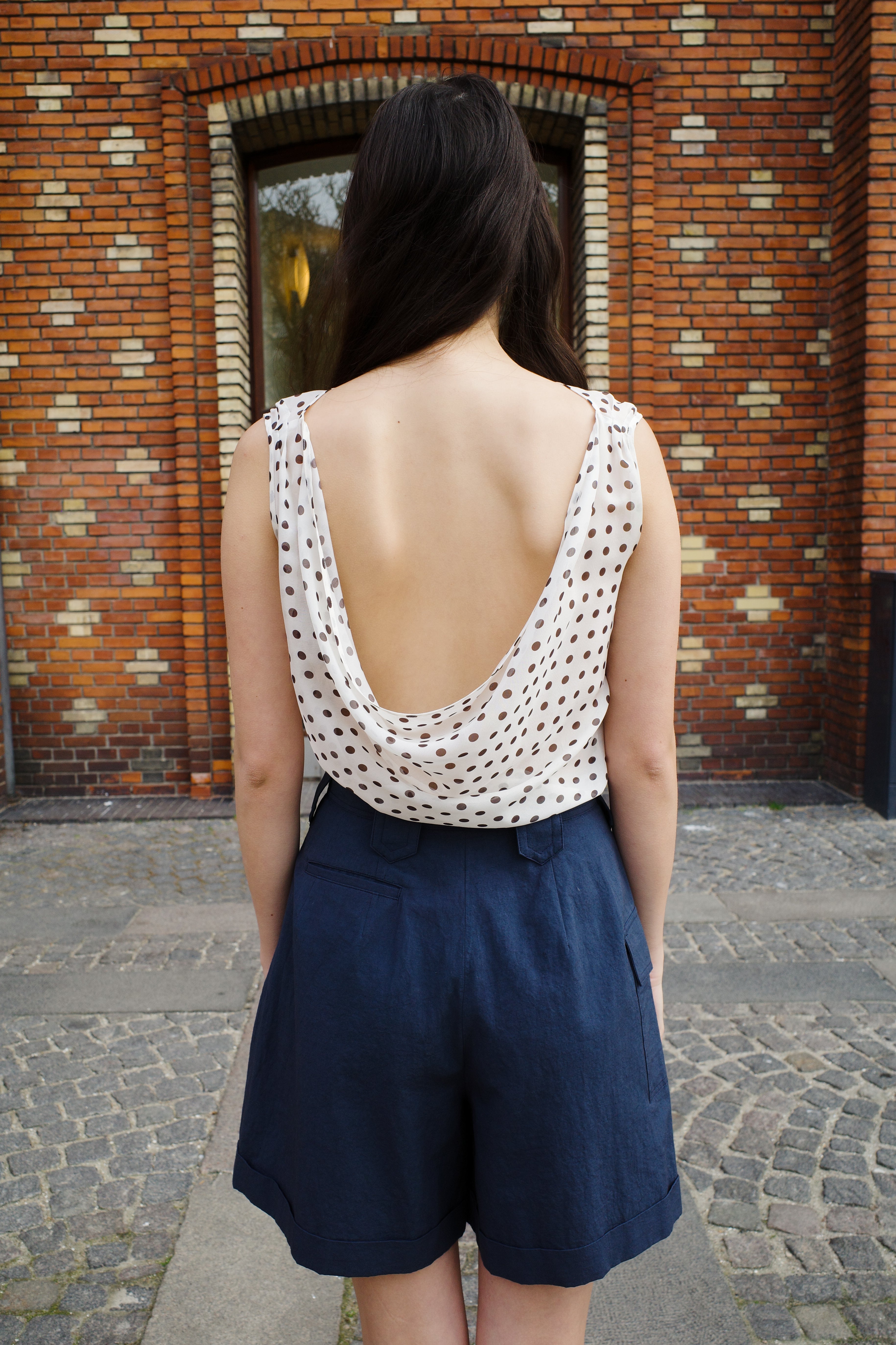 Beatrice Shorts - navy