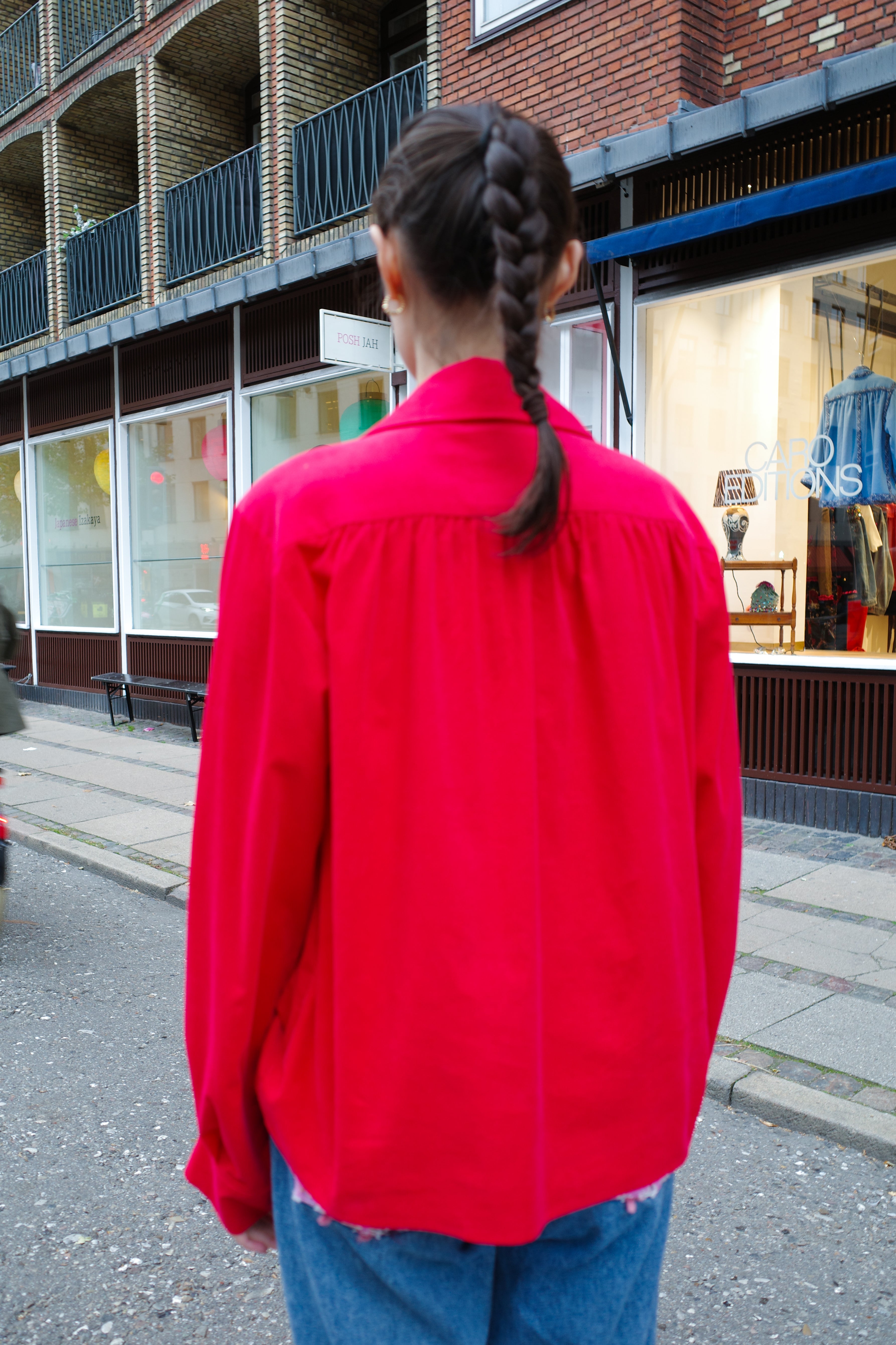 Bonsai Shirt - Bright Red