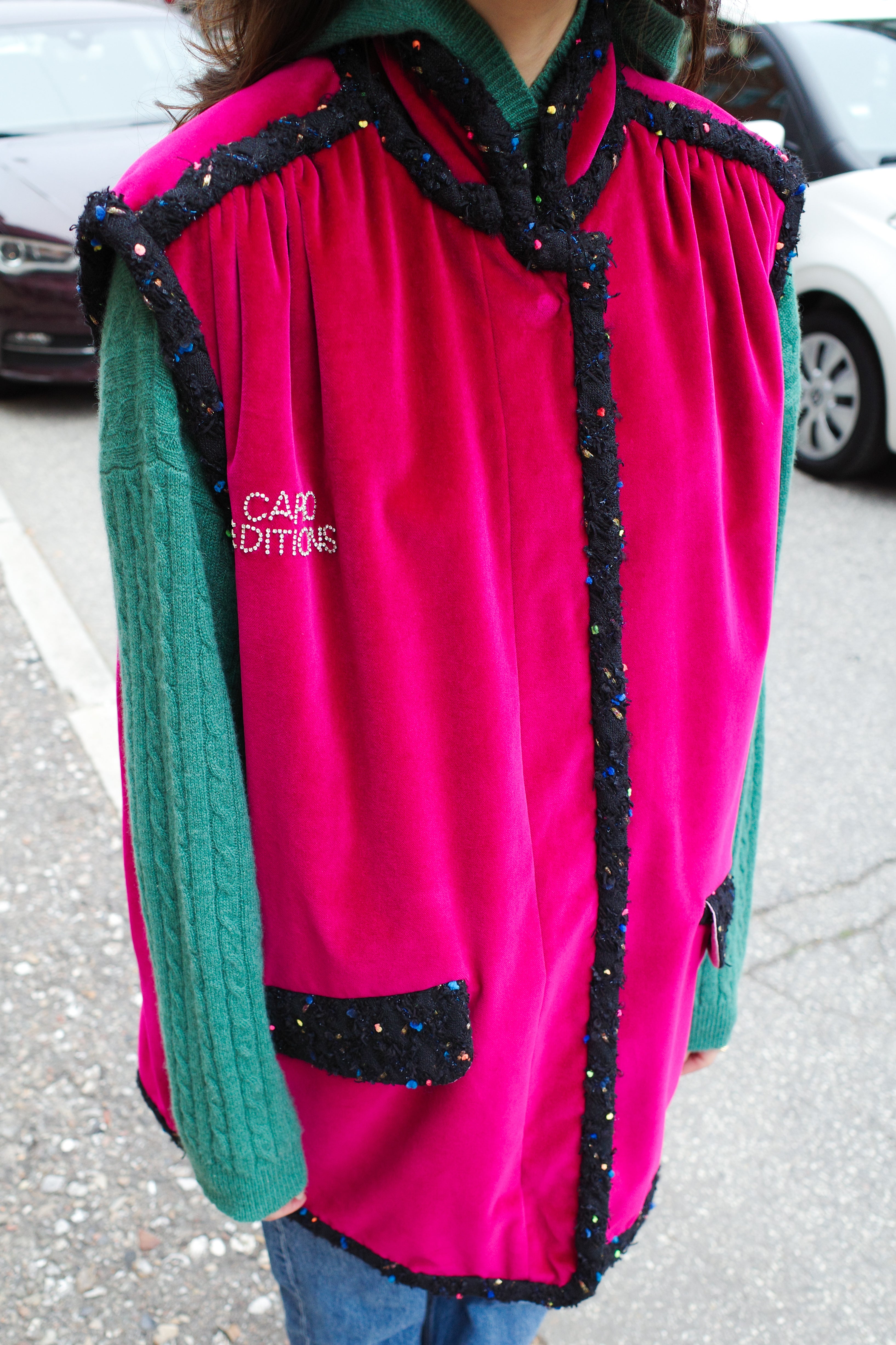 Gaia Vest - Tiger Embroidery