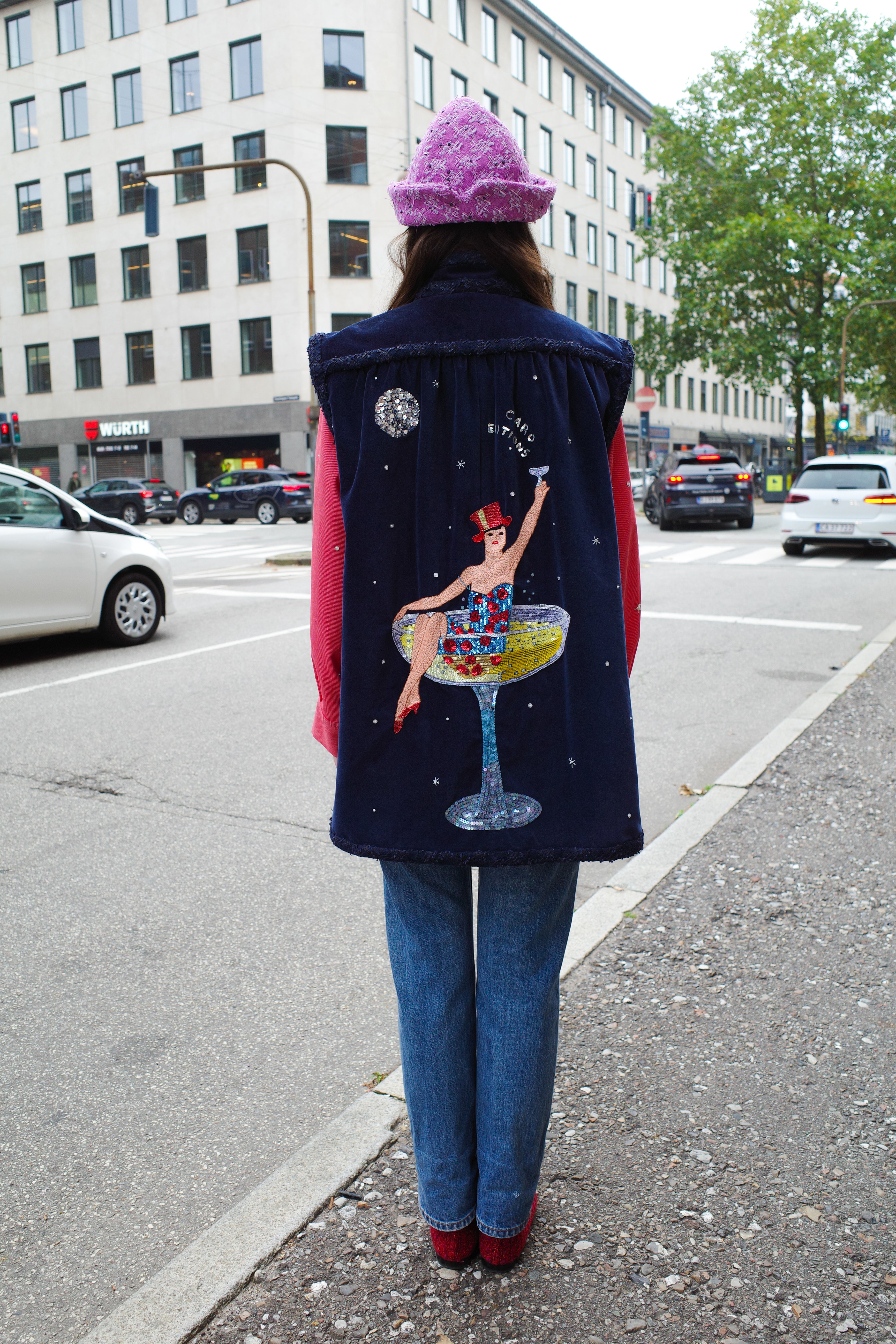 Gaia Vest - Champagne Girl