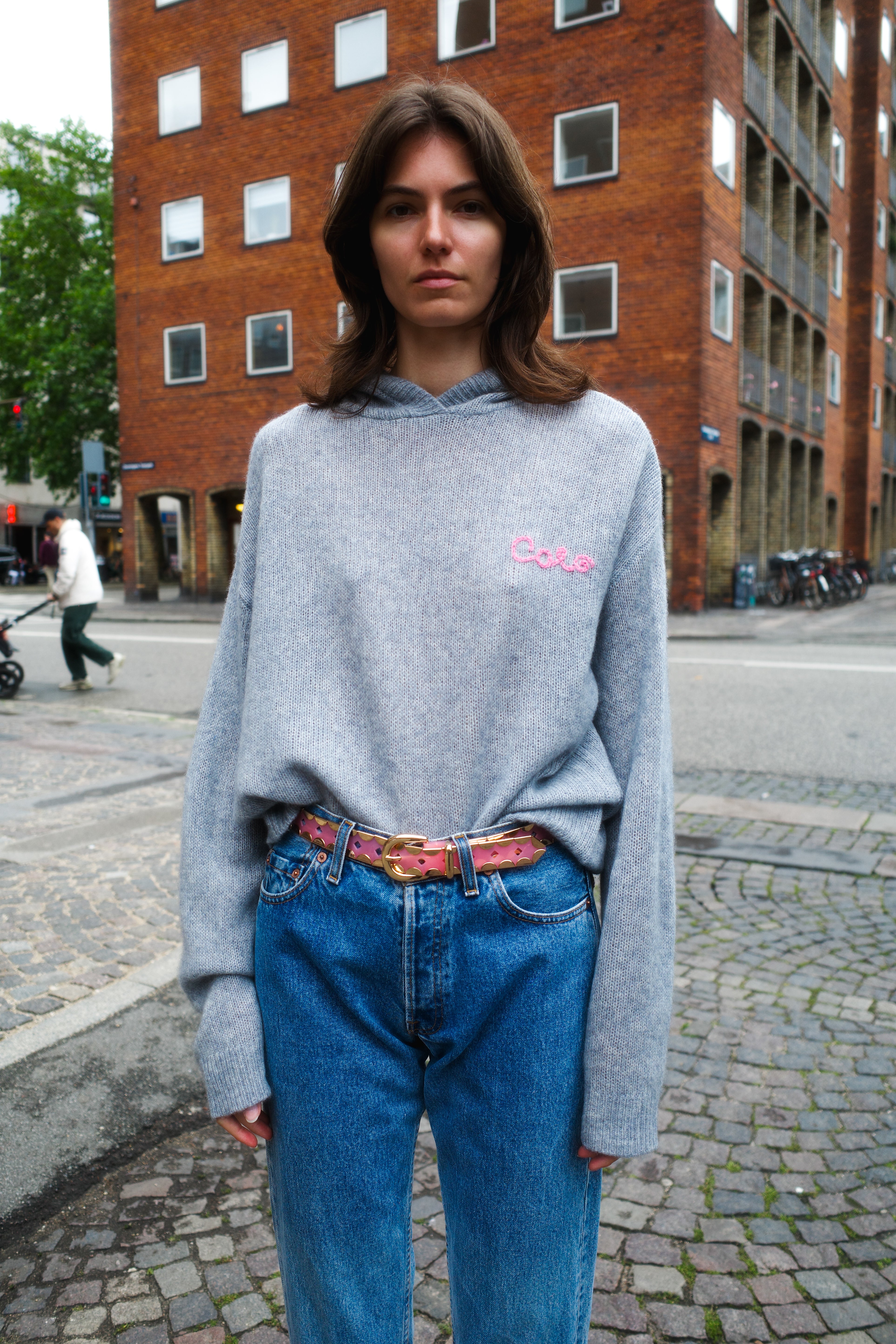 Viola Hoodie - Grey Melange