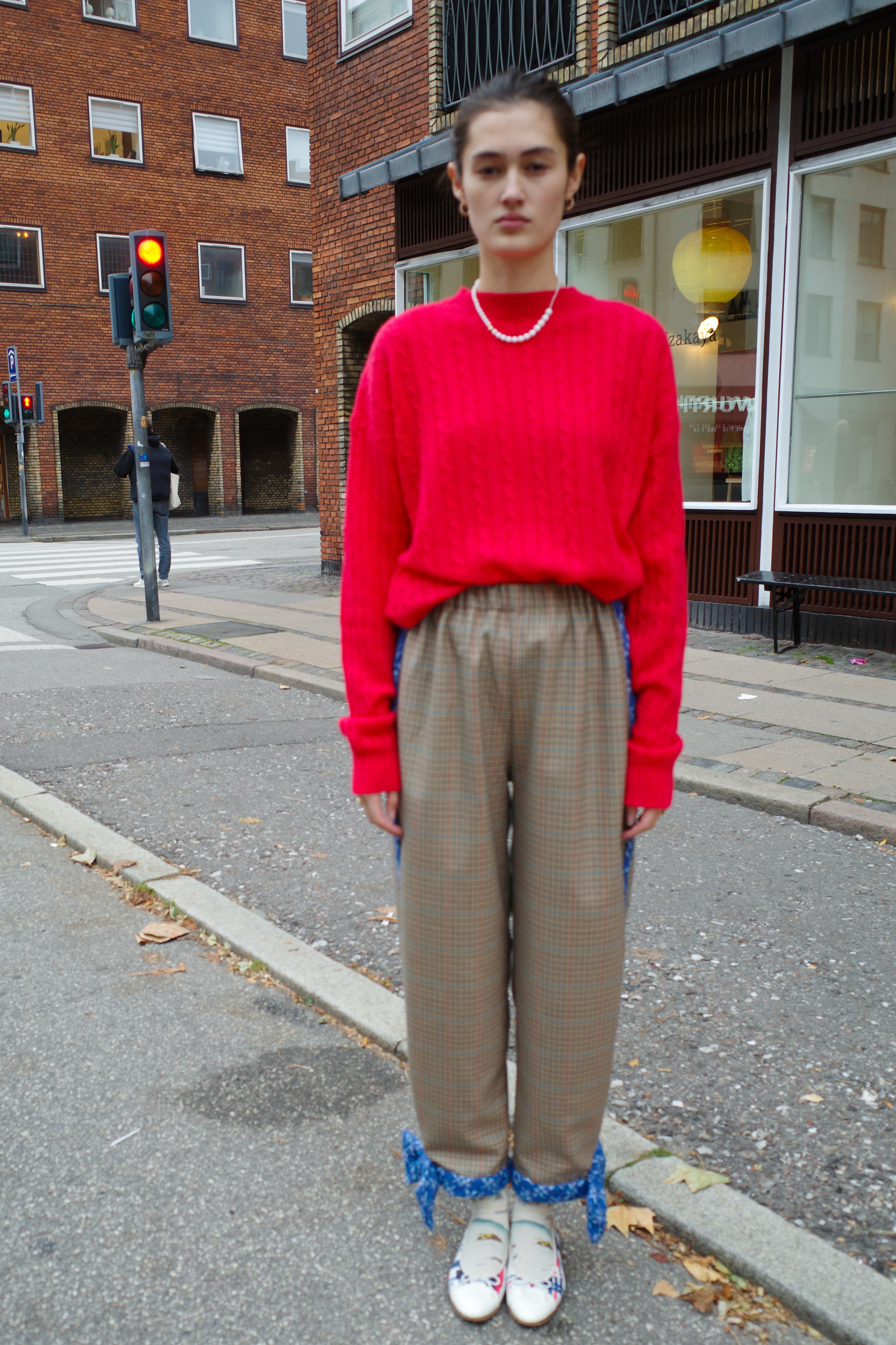 Coco pants - Blue Edges one-of-kind