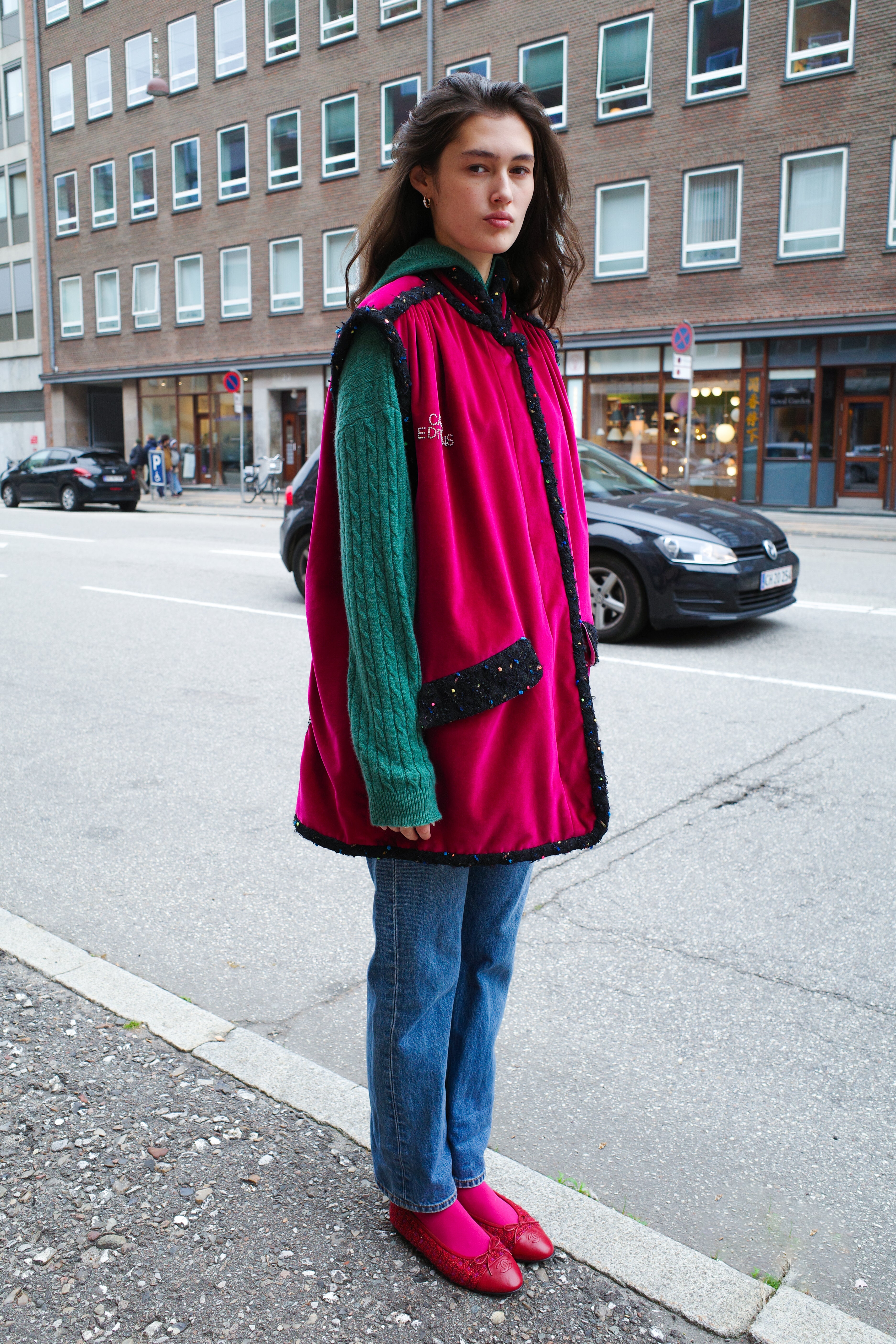 Gaia Vest - Tiger Embroidery