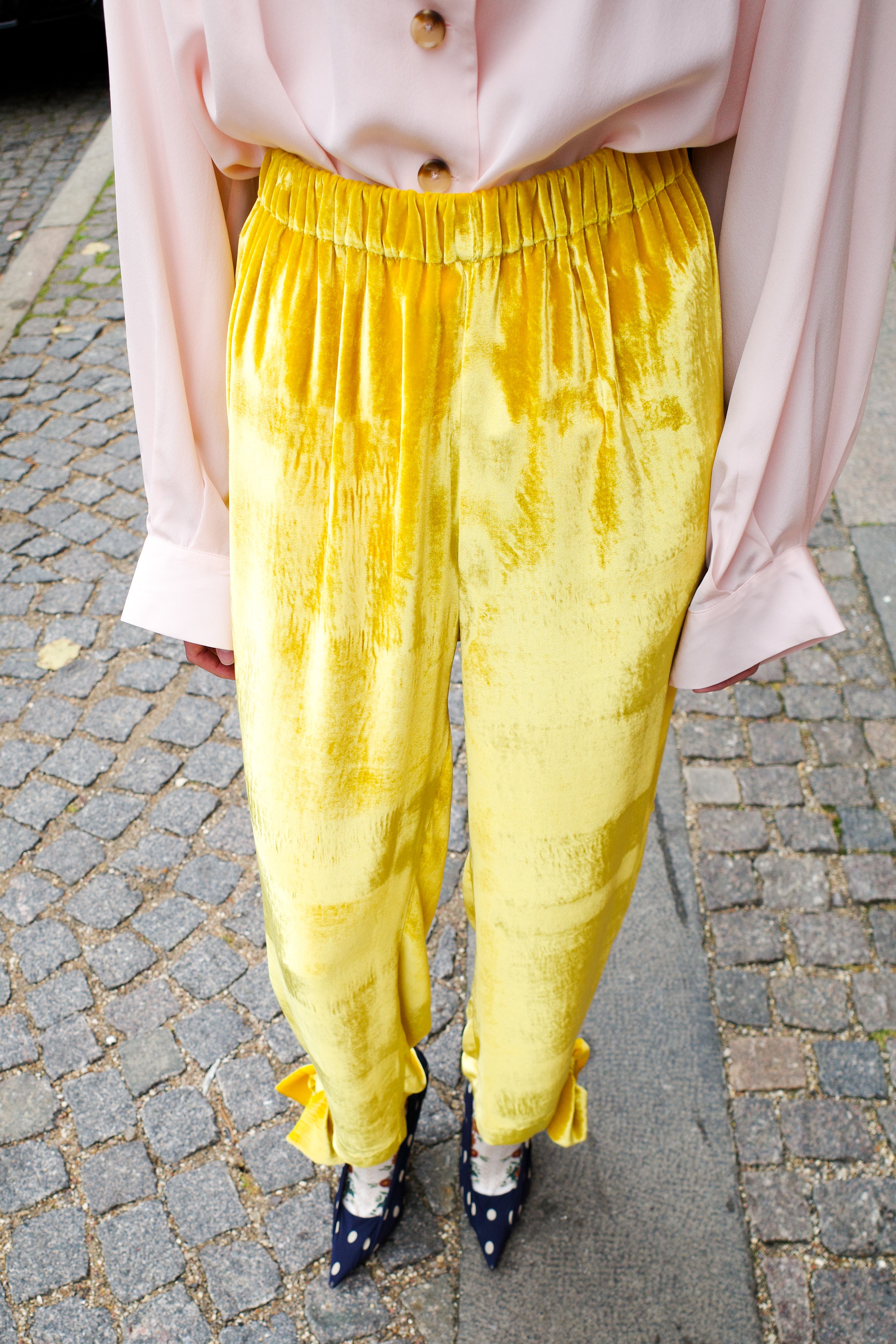 Coco Pants - Silk velvet