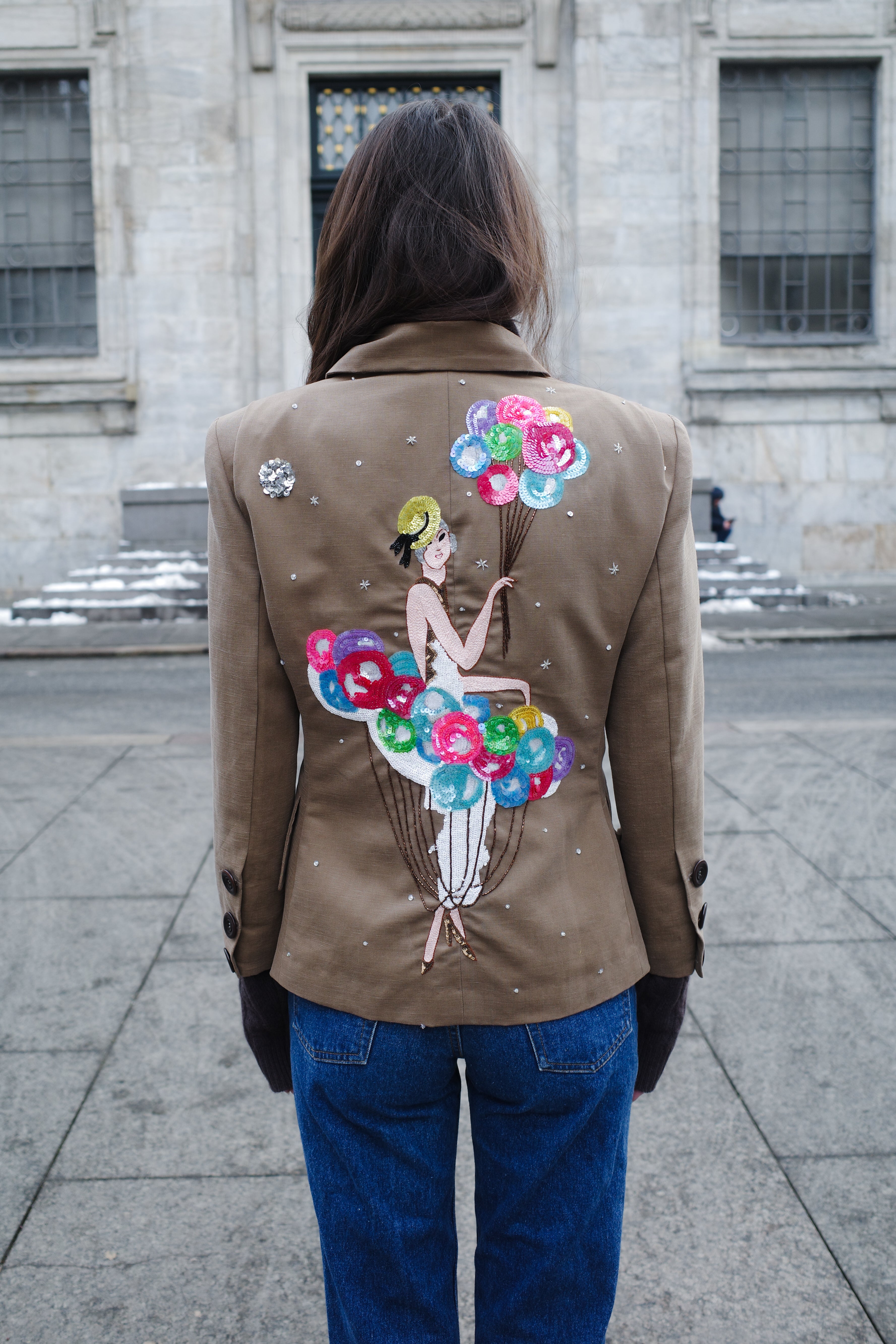 Violet Jacket - One of a kind