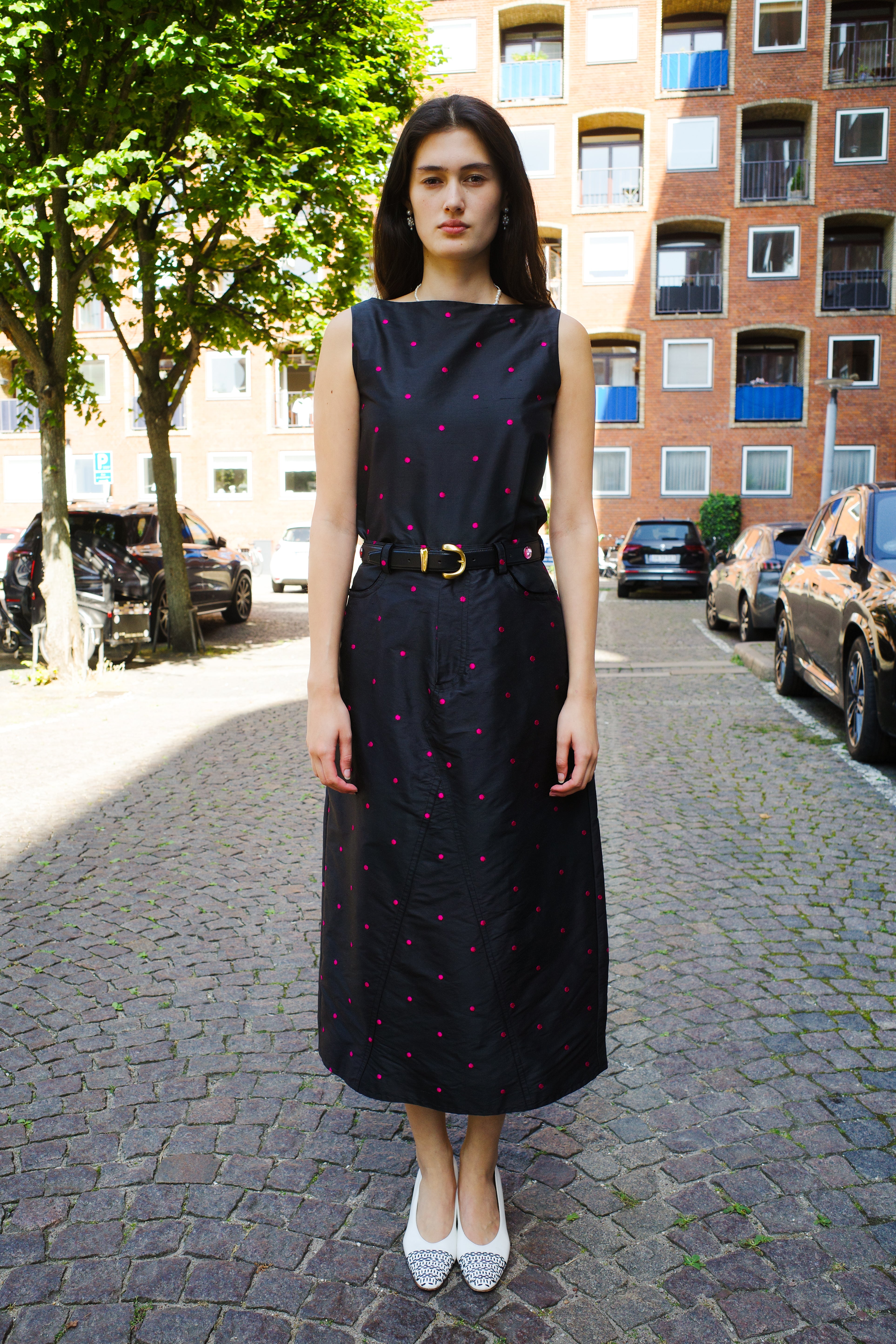 Nunu long skirt silk