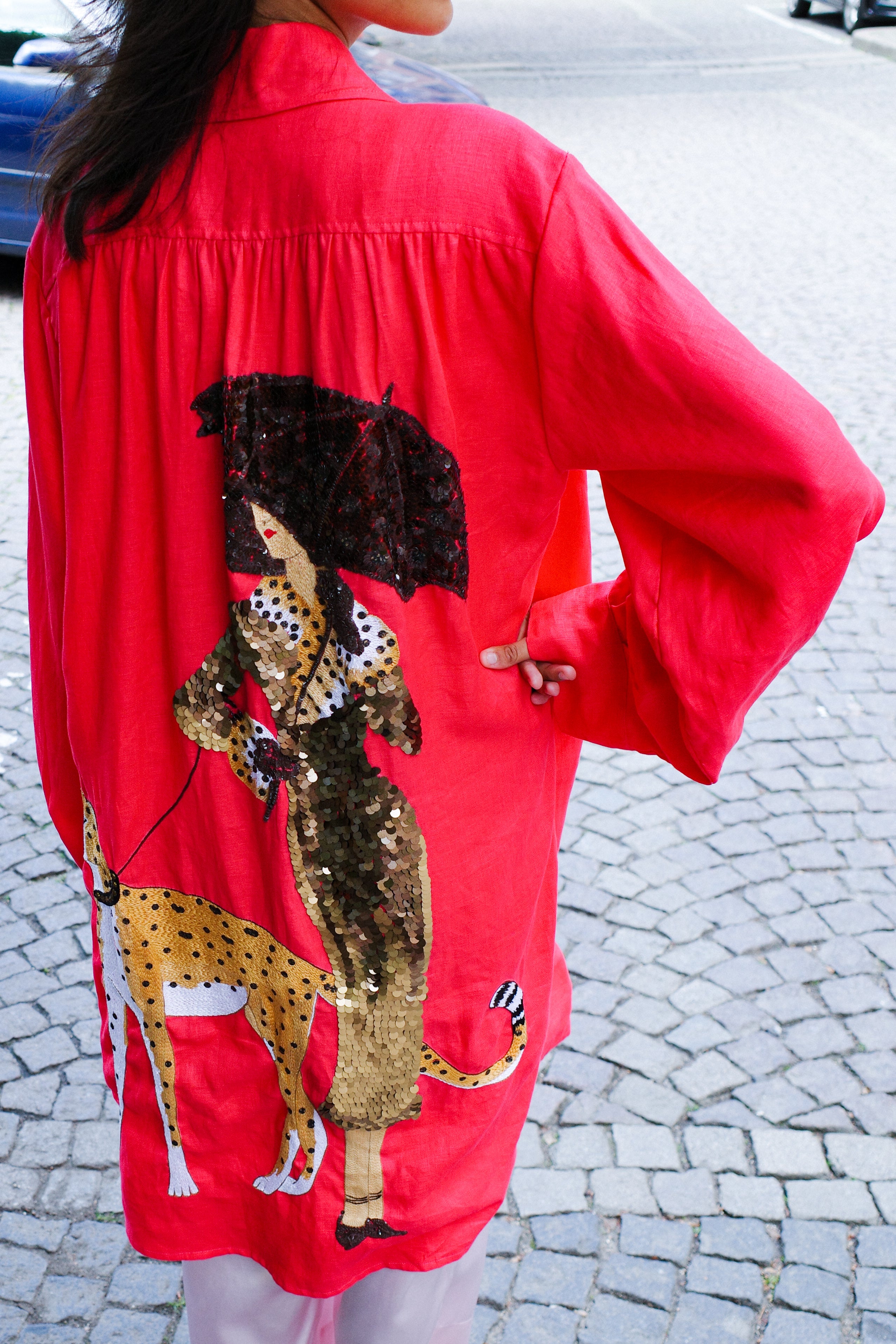 Bonsai Jacket - Hand Embroidered