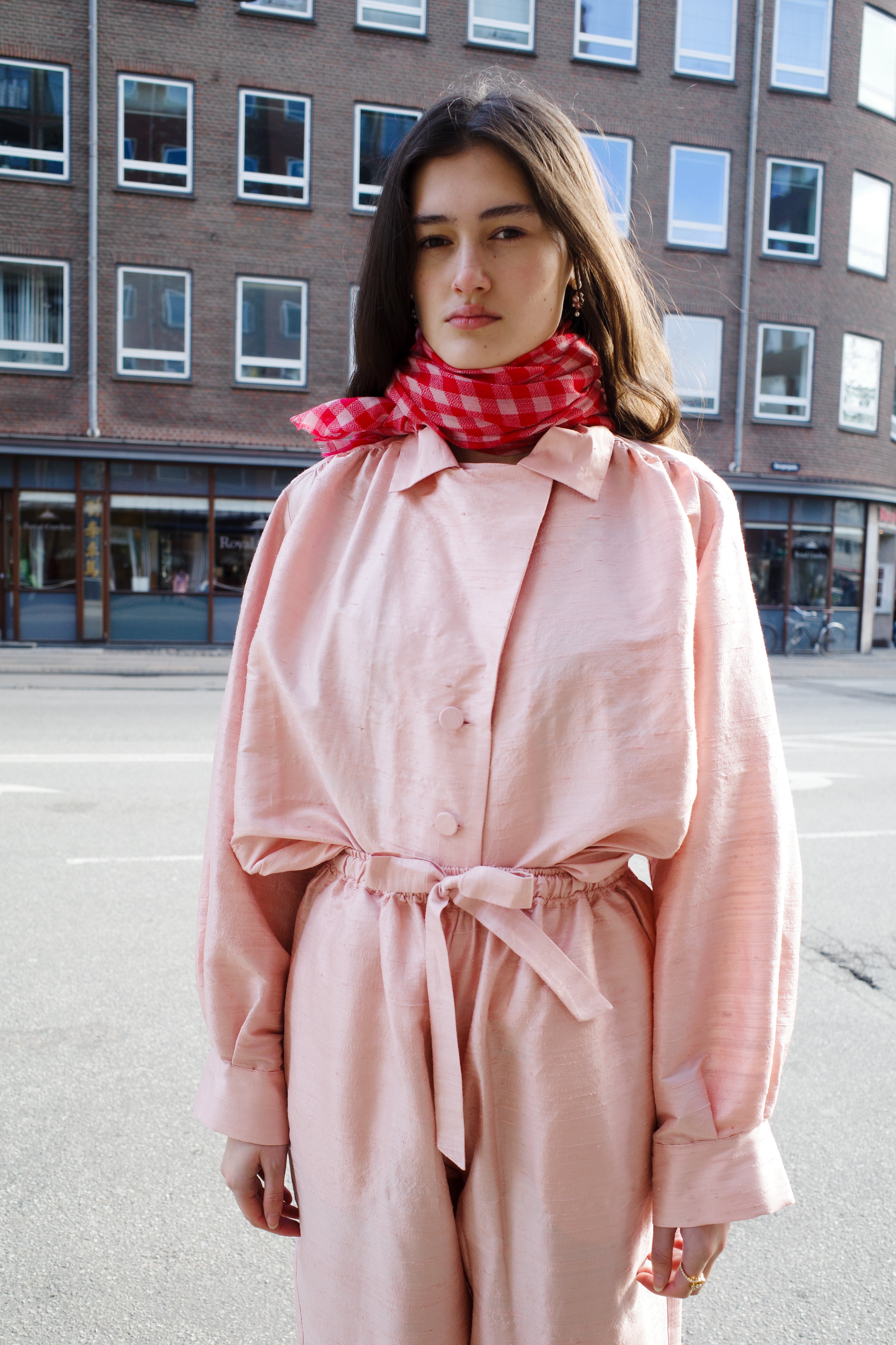 Bonsai Shirt - Rose silk