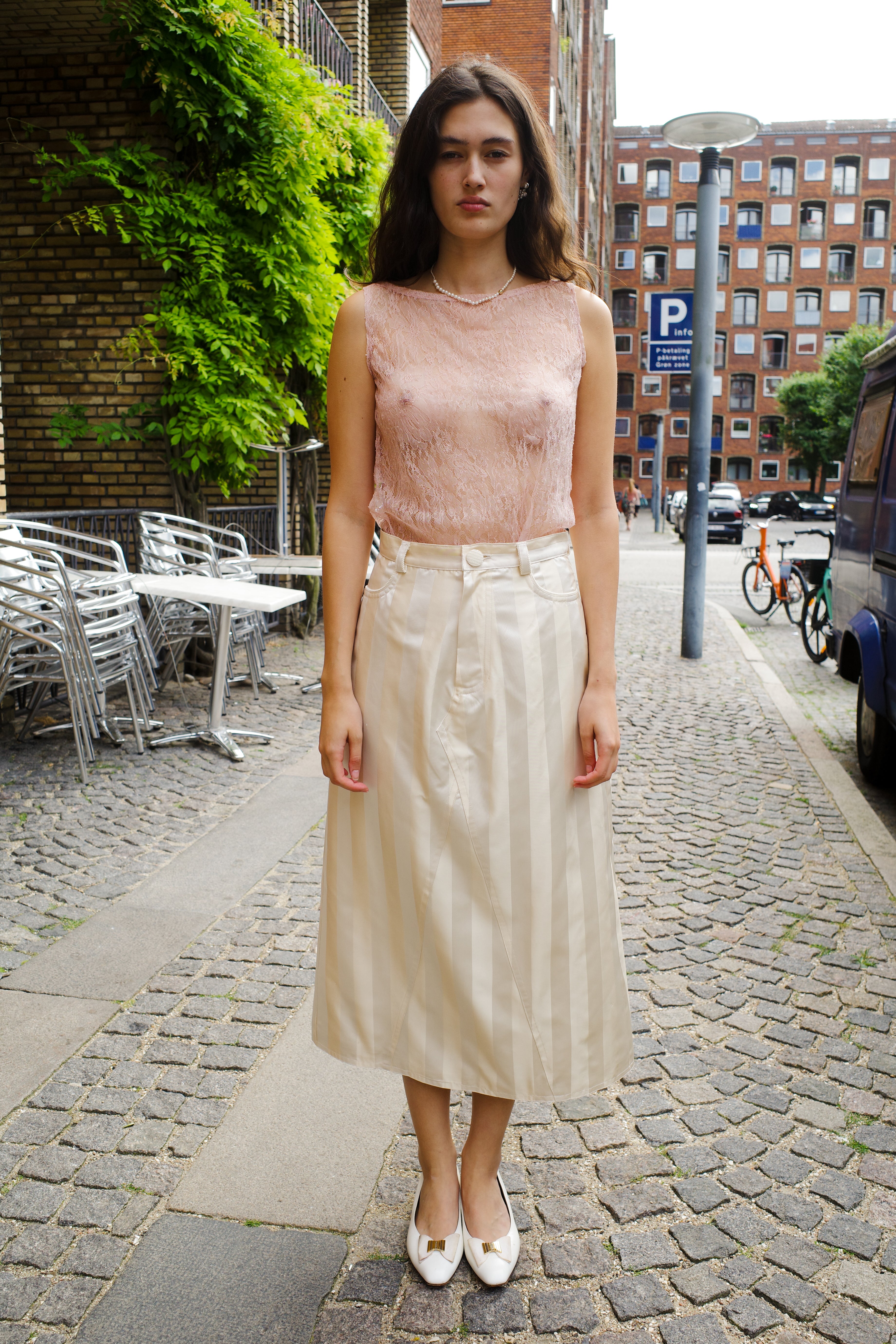 Nunu long skirt silk