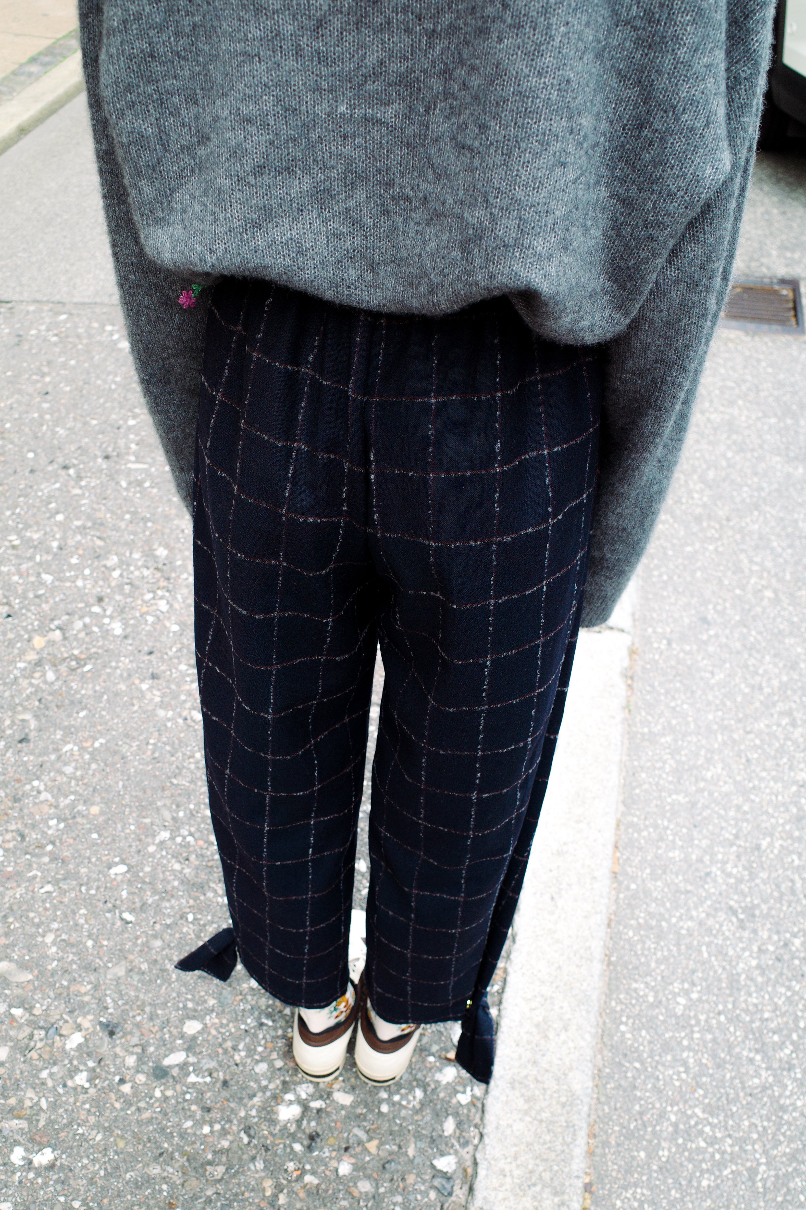 Coco Pants - Checkered with Bow