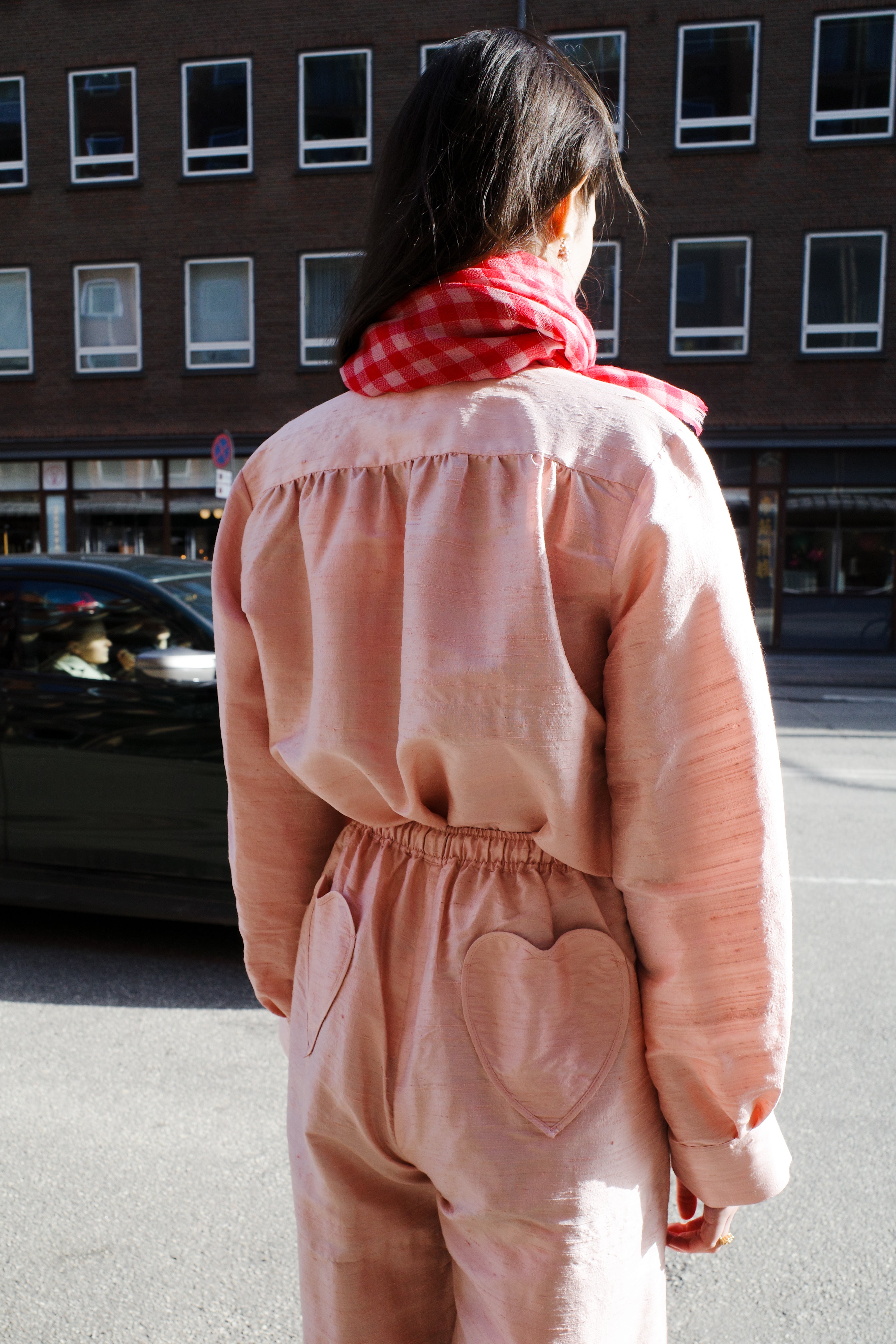 Bonsai Shirt - Rose silk