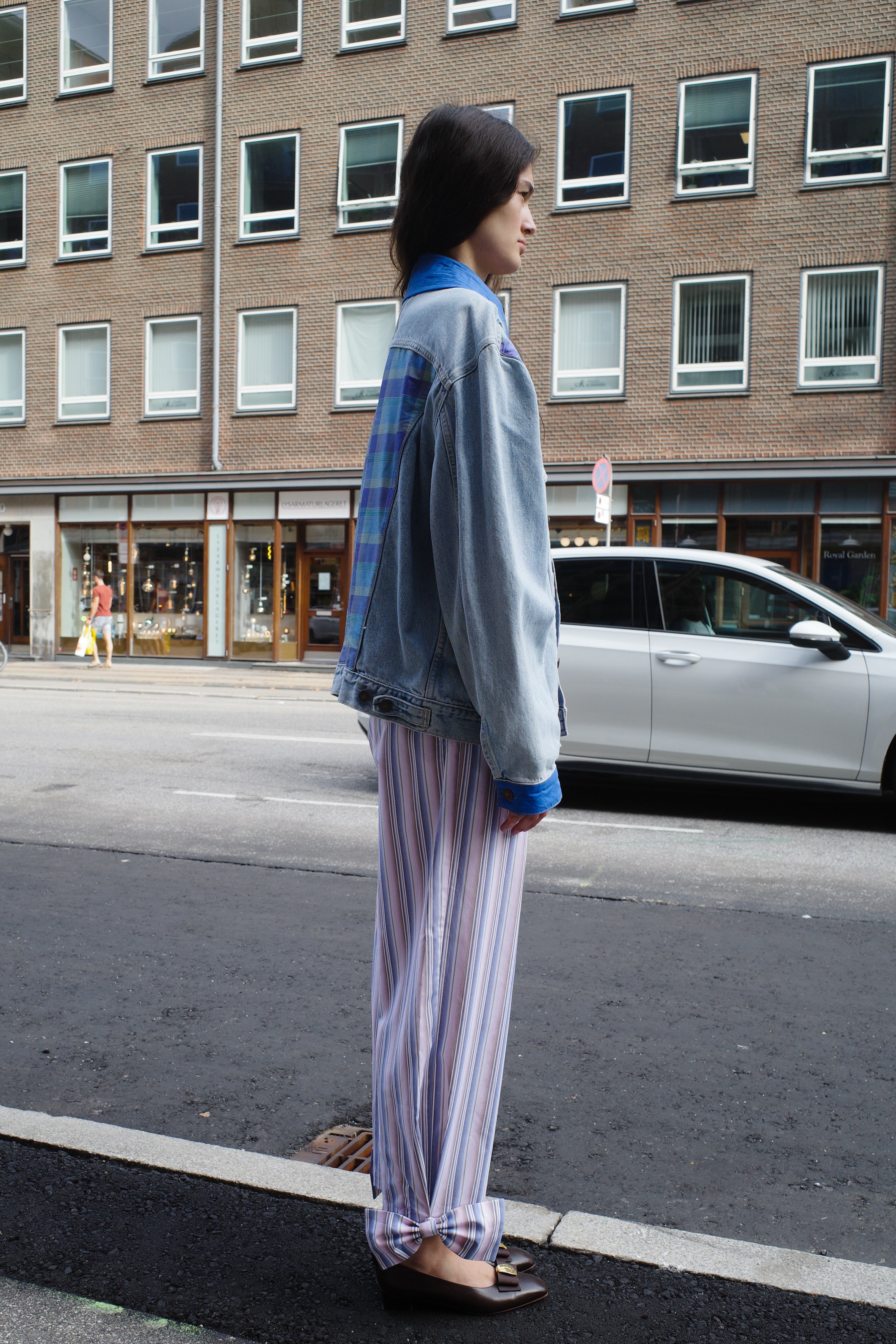 Upcycled Denim Jacket - One of a kind