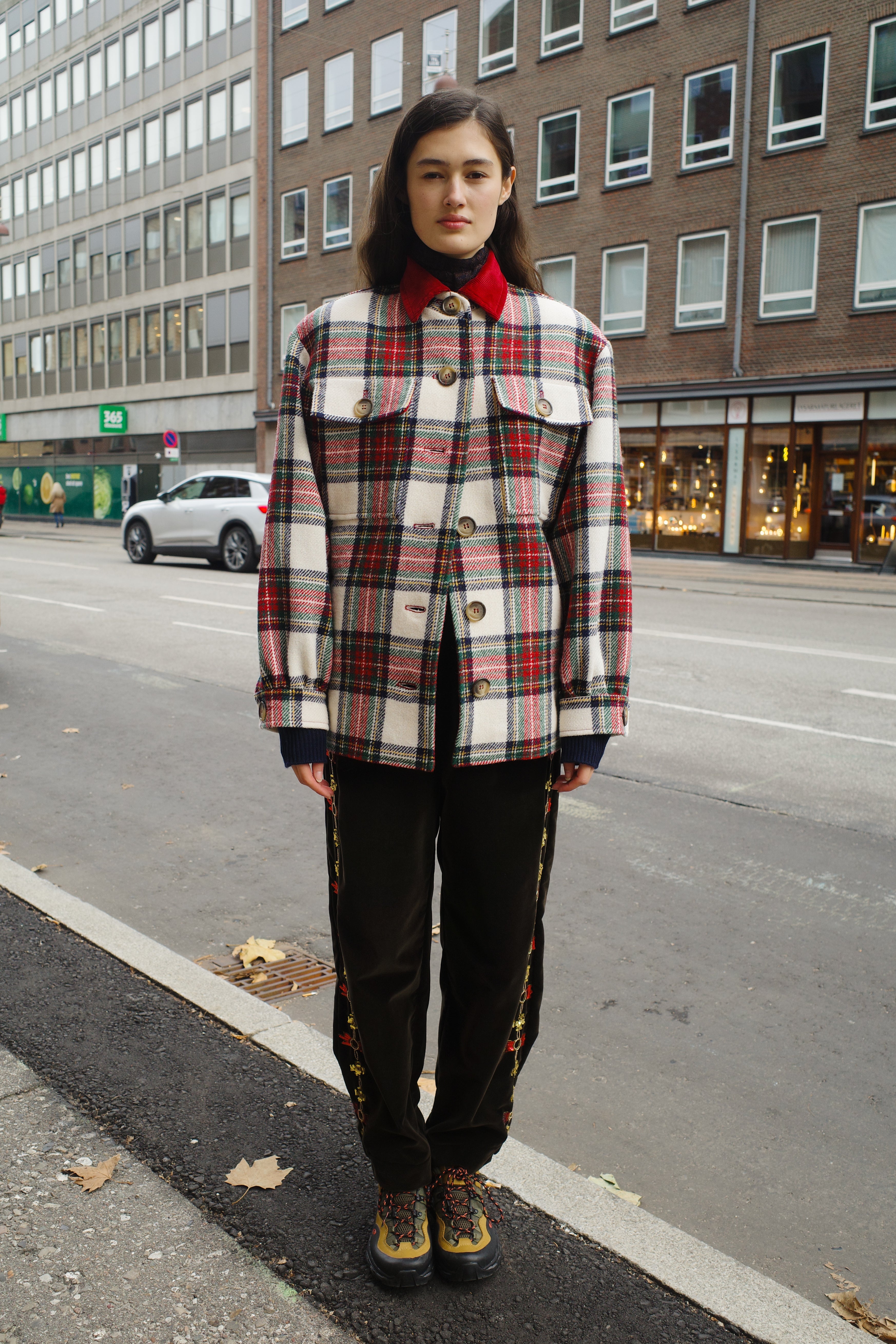 Asta Jacket - Harris Tweed Stewart