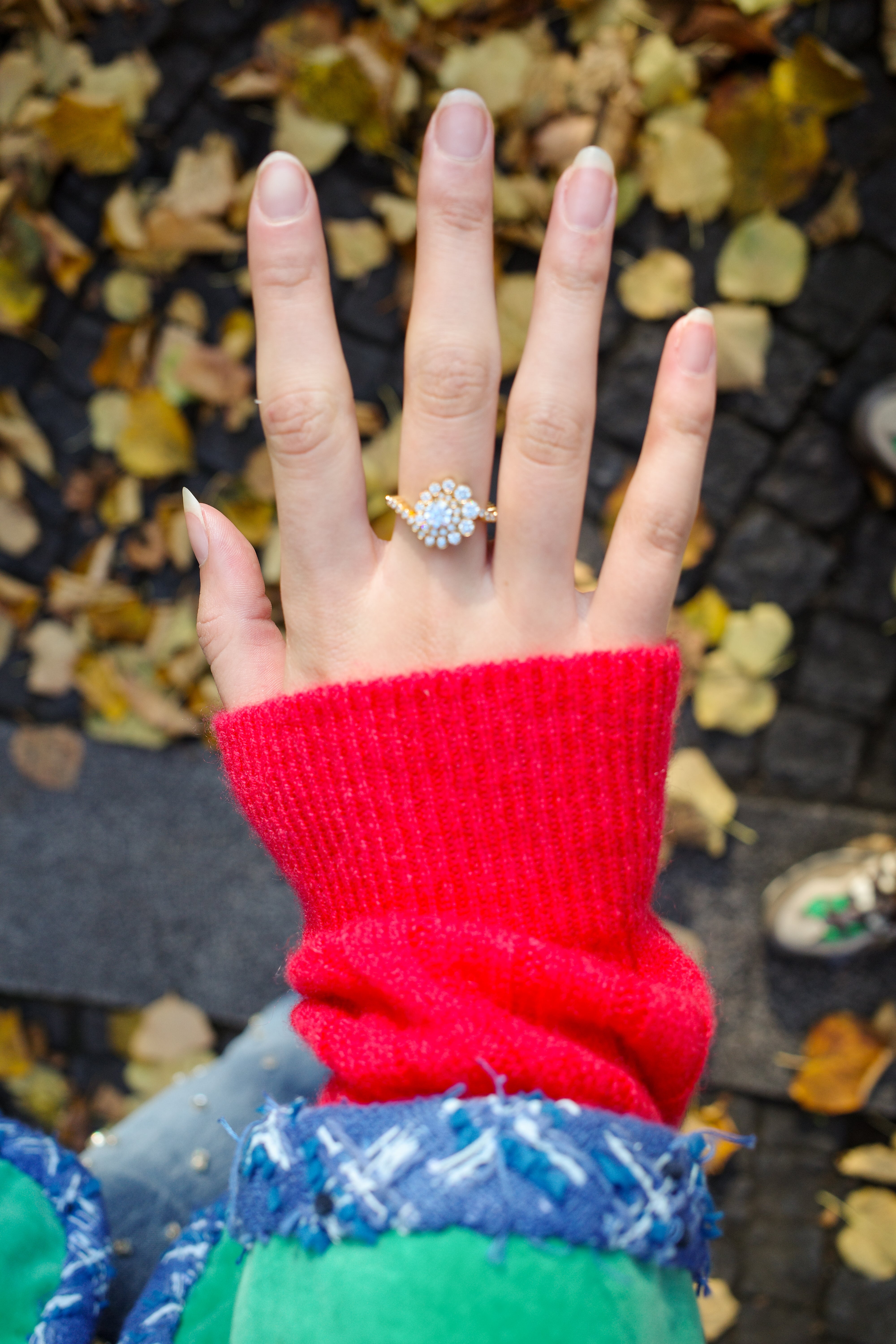 Plateau Diamant Ring