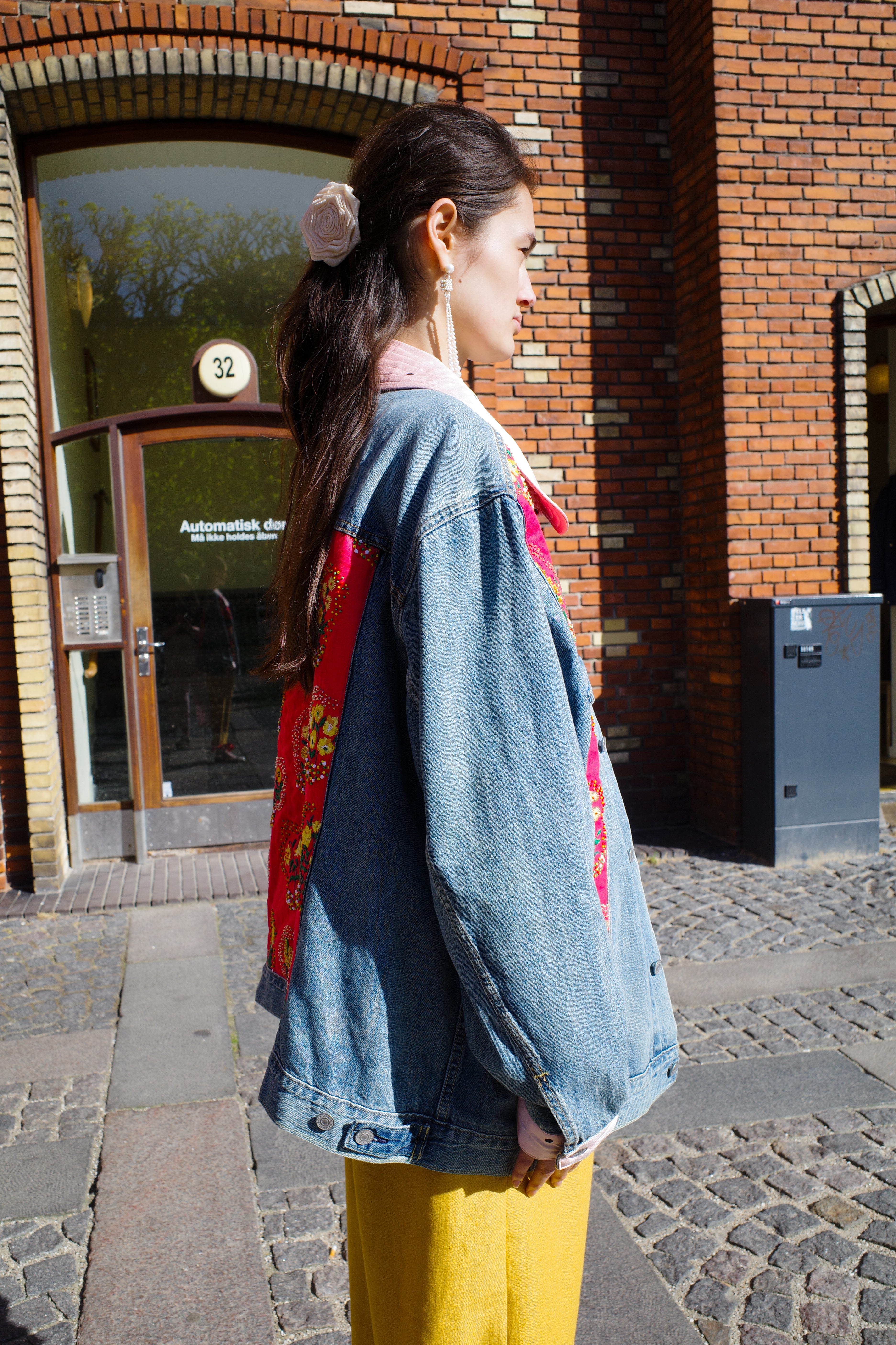 Upcycled Denim Jacket - One of a kind