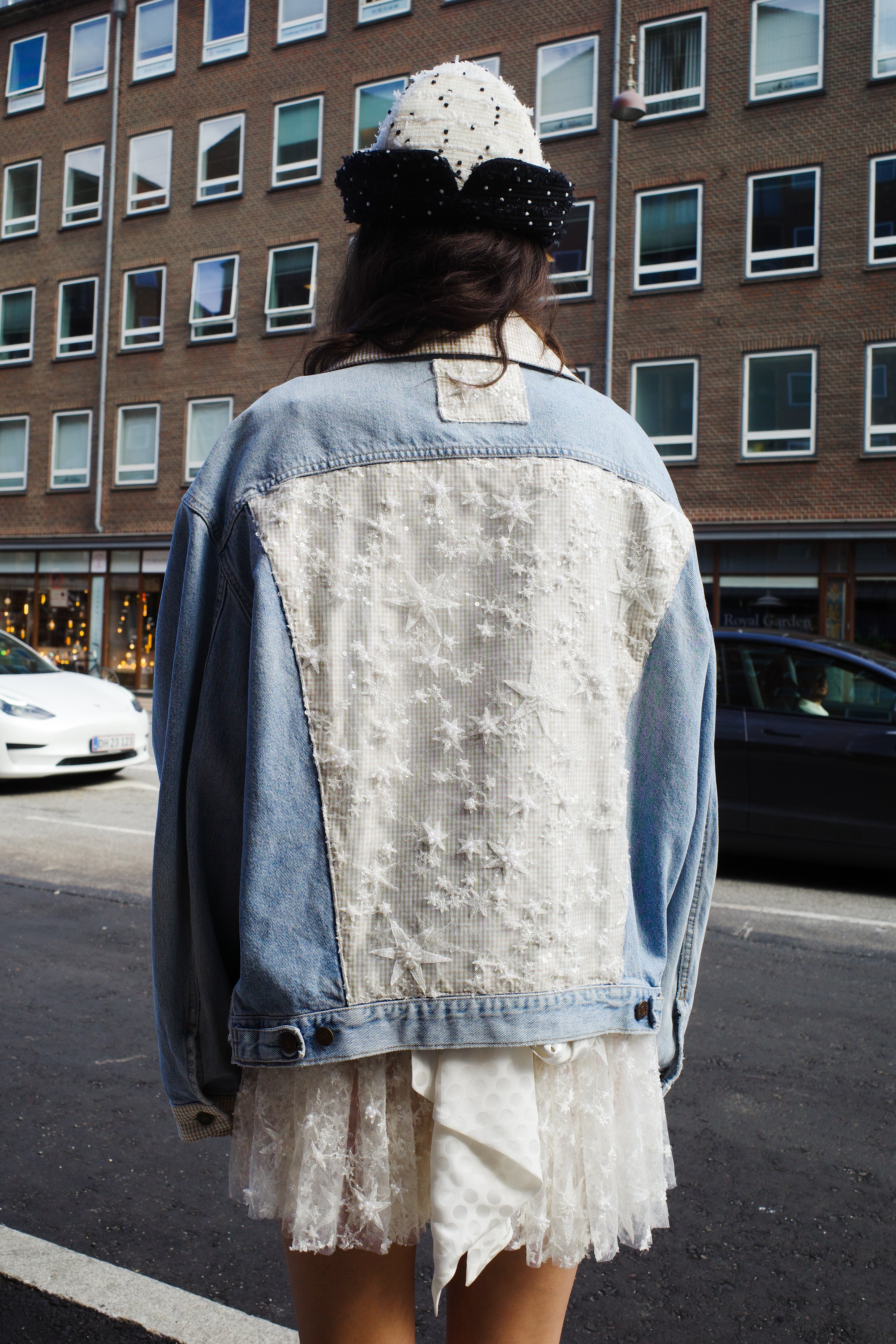 Upcycled Denim Jacket - One of a kind