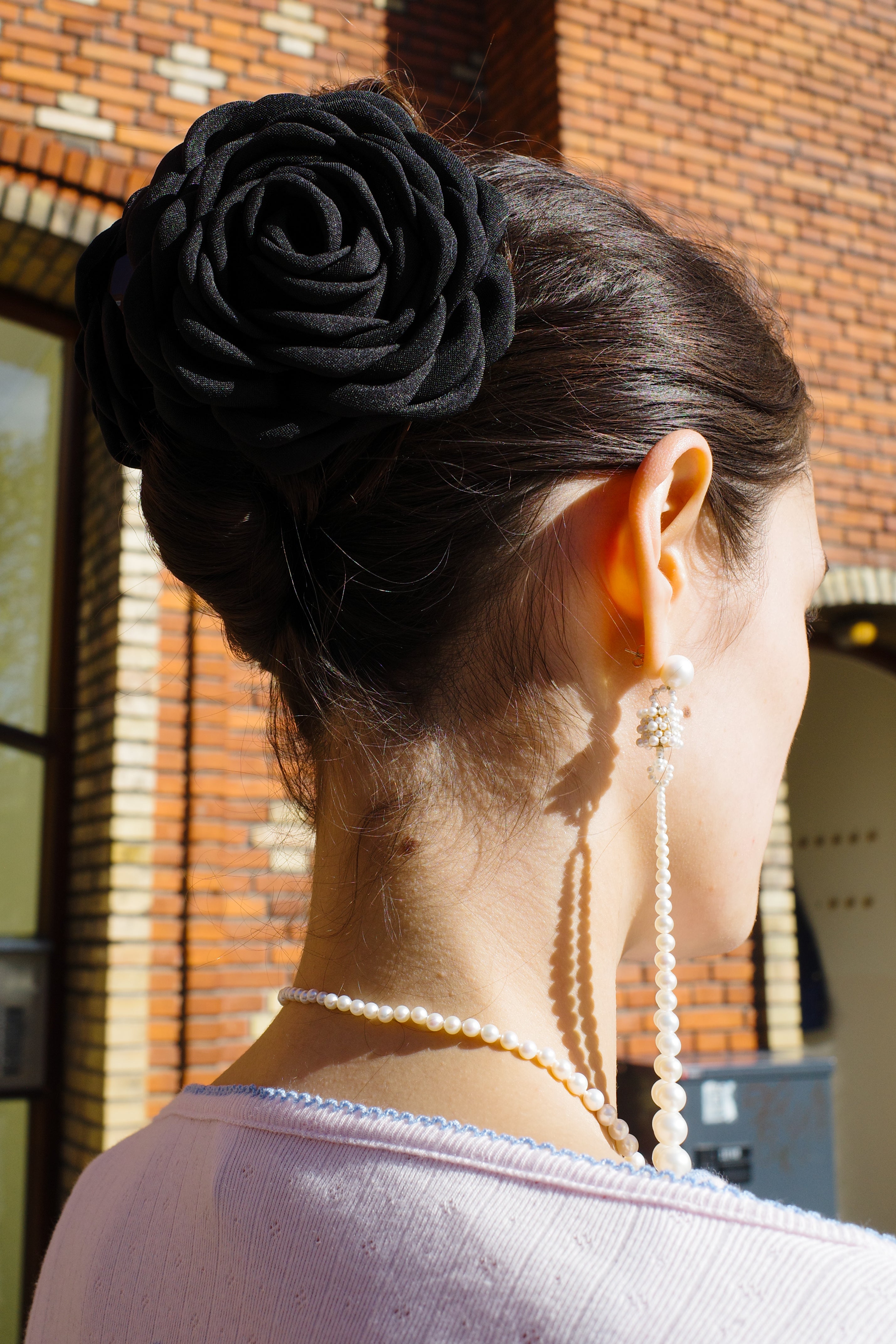 Rosie Hair Clip - Black