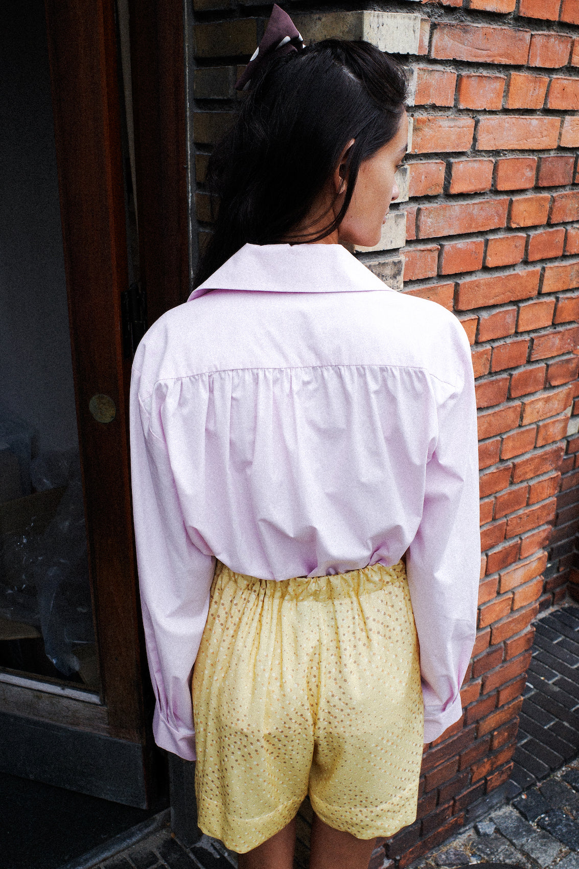 Bonsai Shirt - Pale Pink Poplin