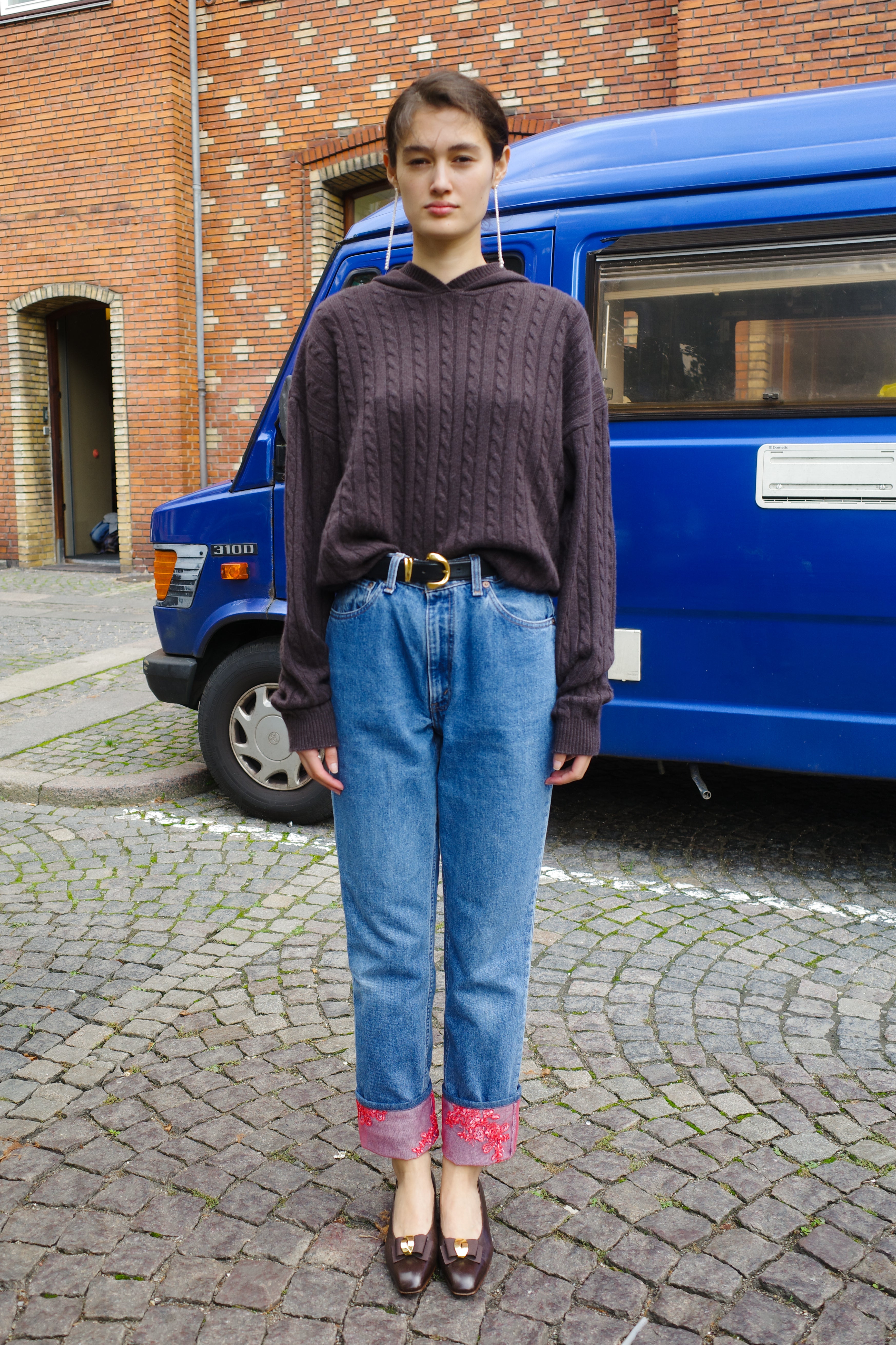 UPCYKLED denim jeans - one of a kind