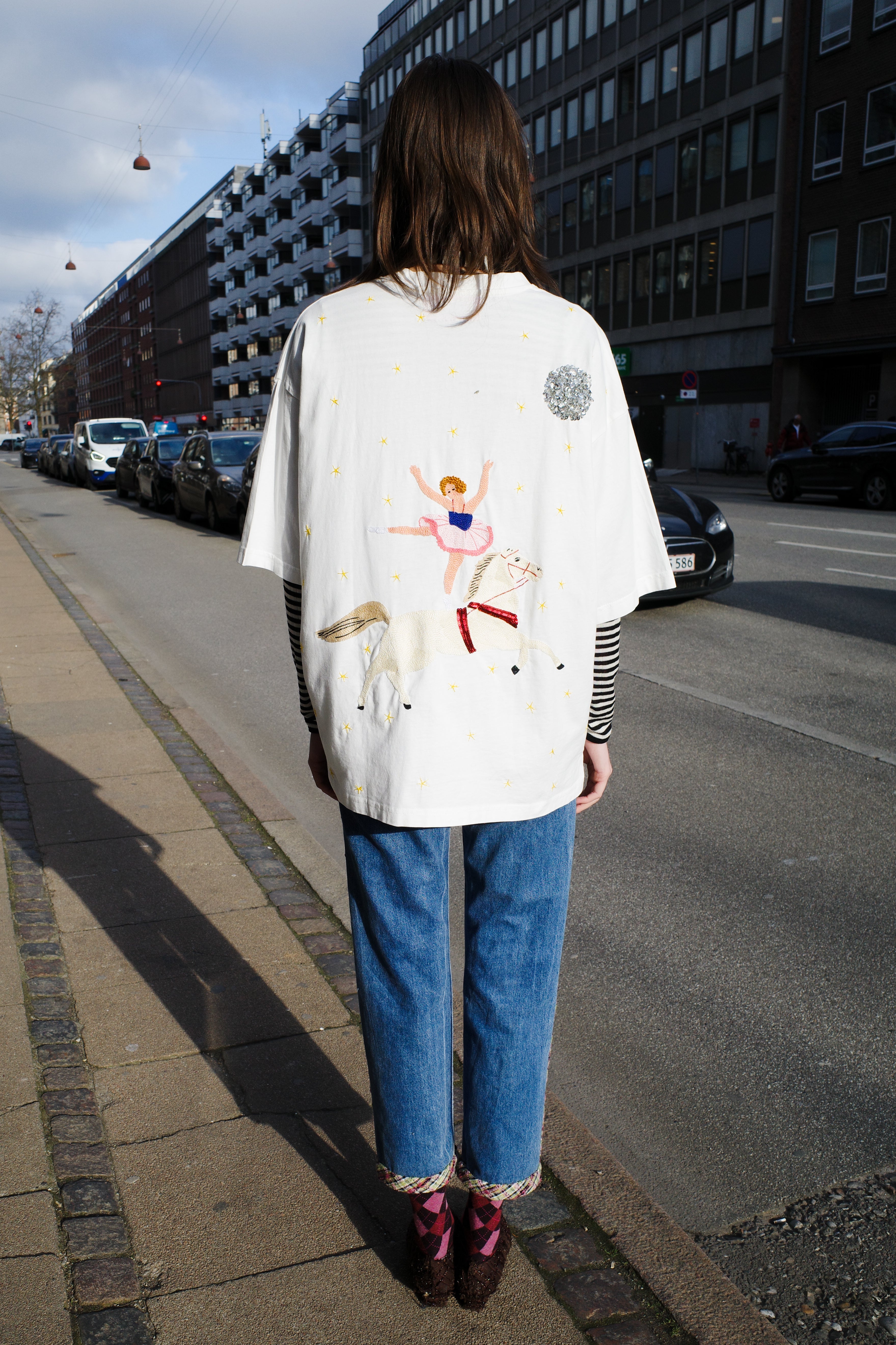 Freddy T-shirt - Circus Ballerina & Horse