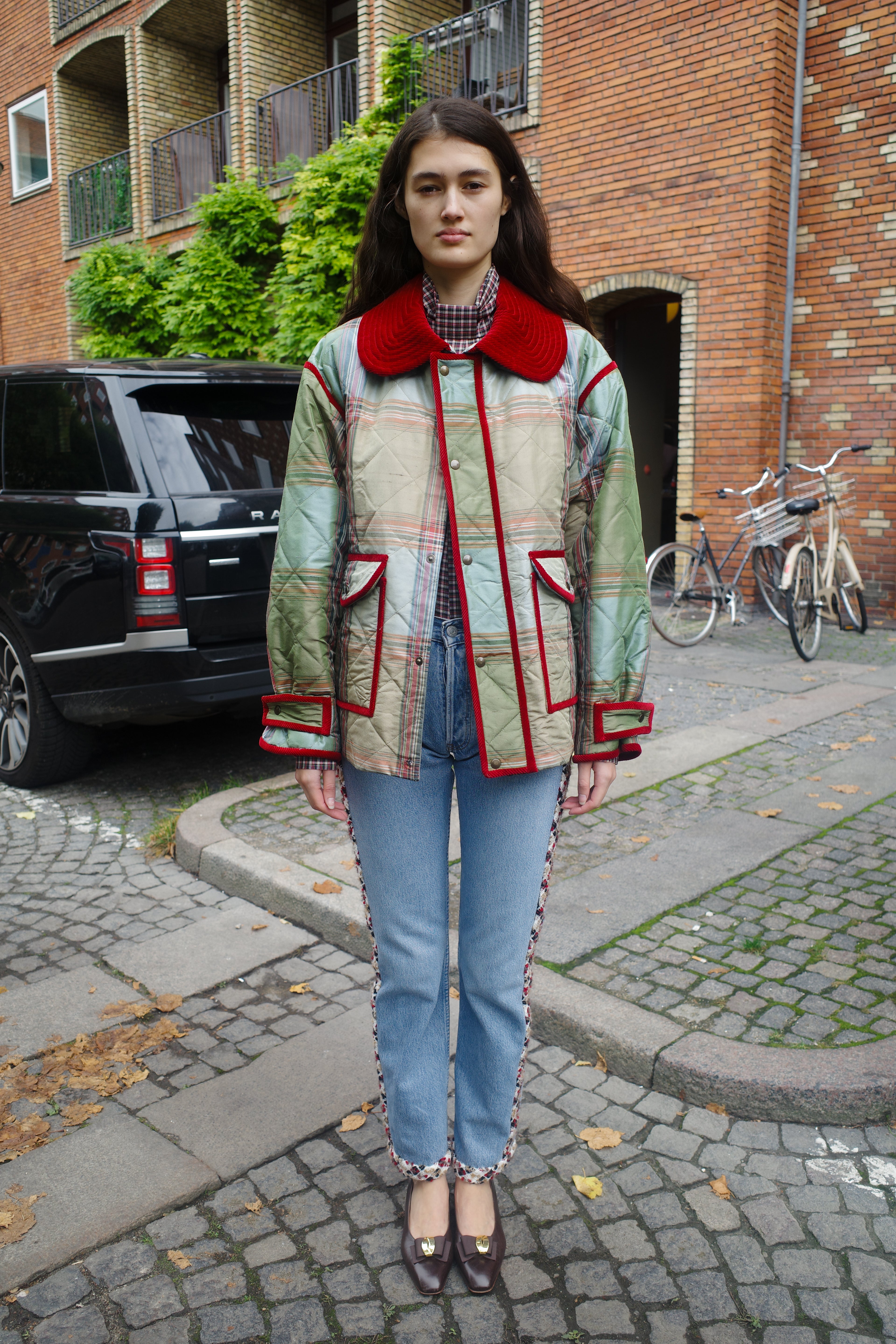 Harriet quilted silk jacket