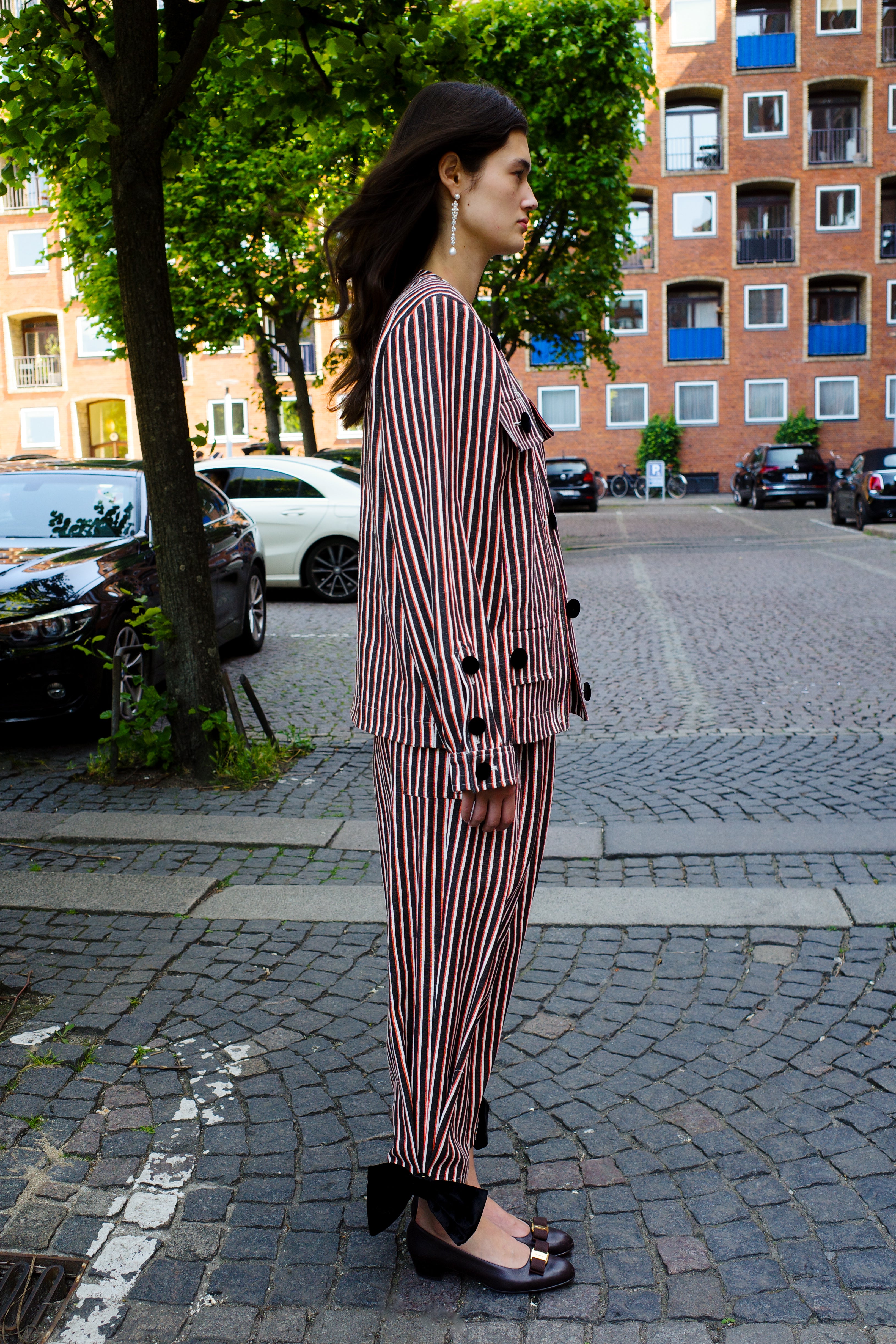 Iggy Jacket Tapet Cafe Multi Stripe