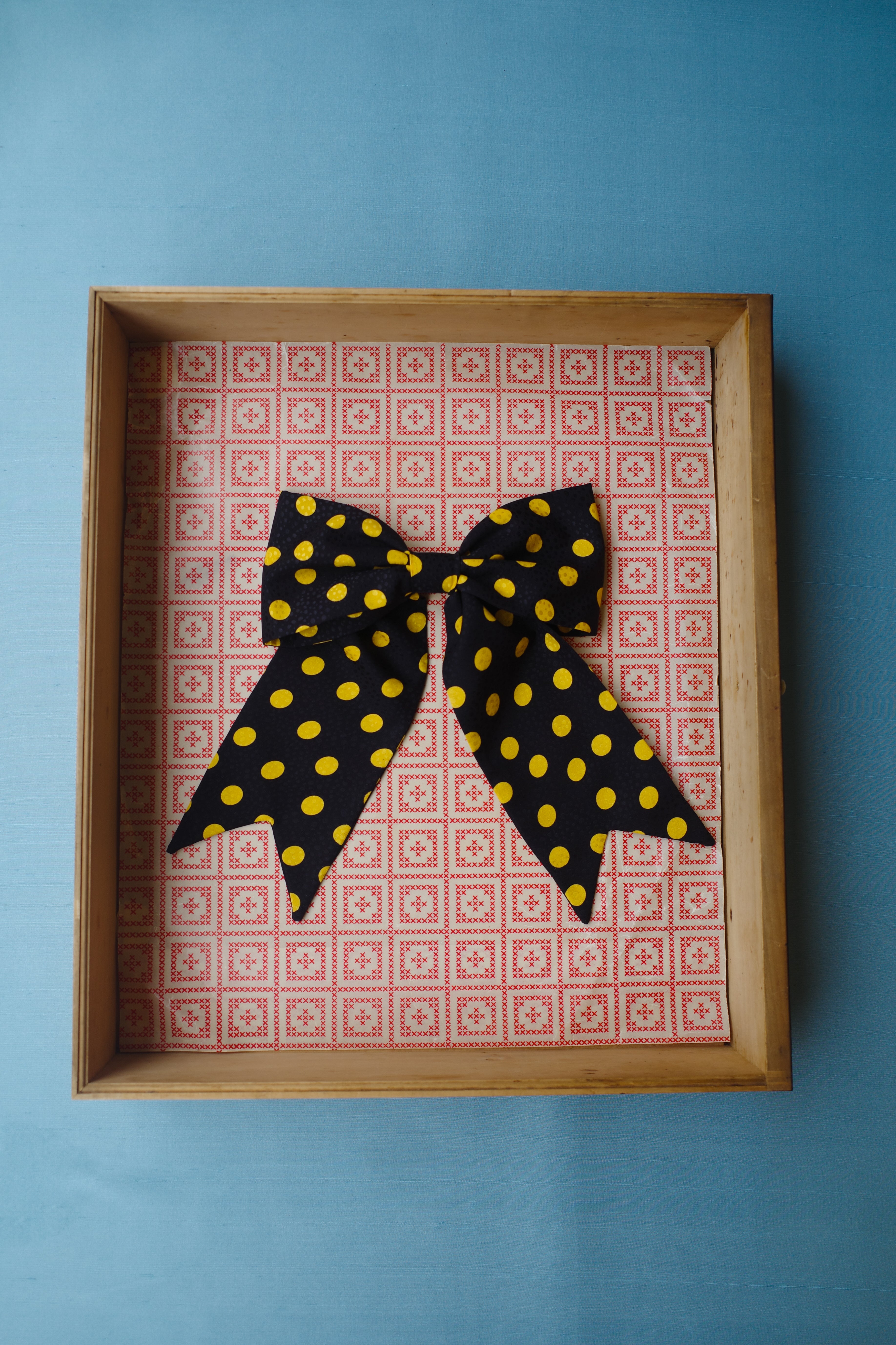 Caro Silk Bow Barrette