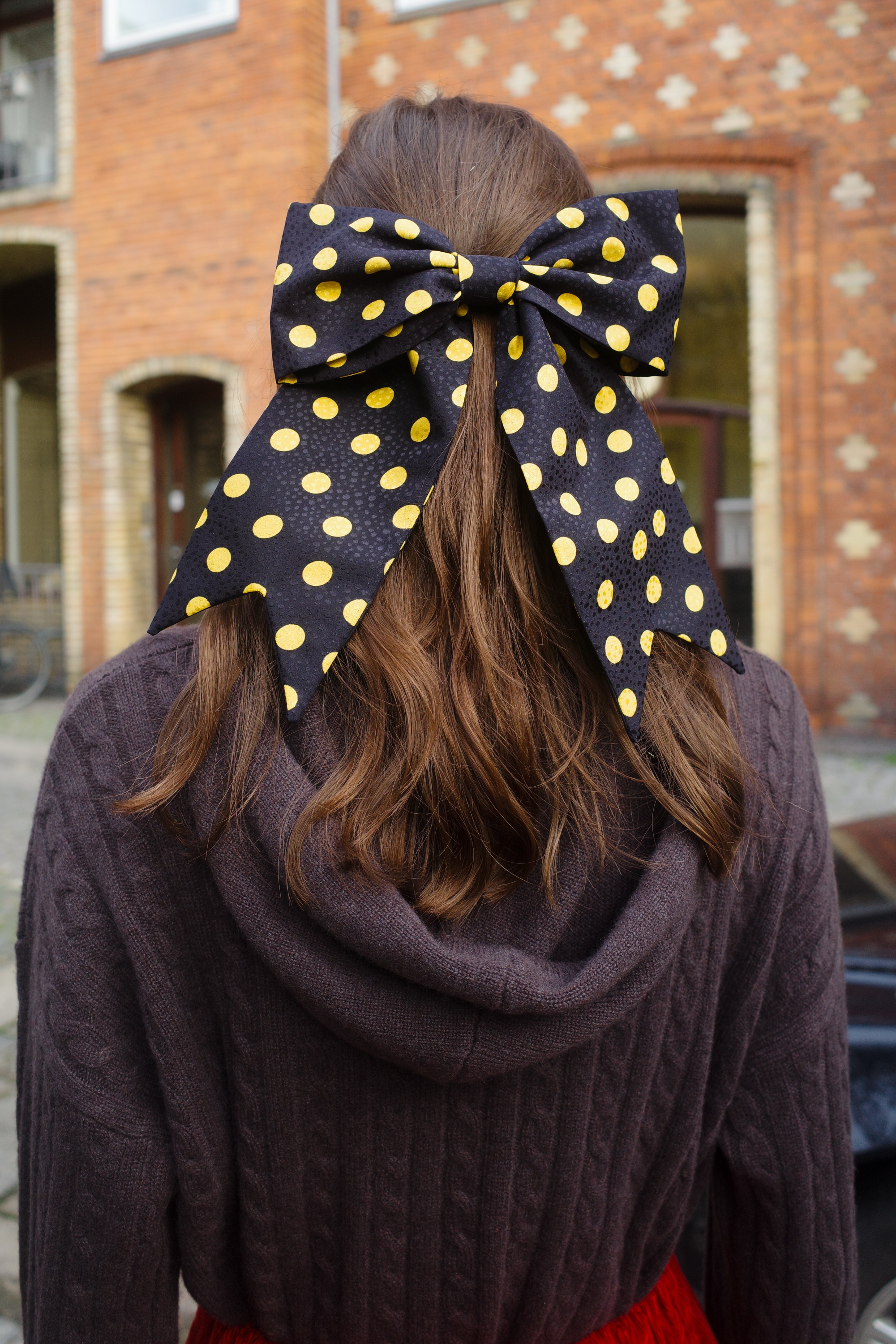 Caro Silk Bow Barrette