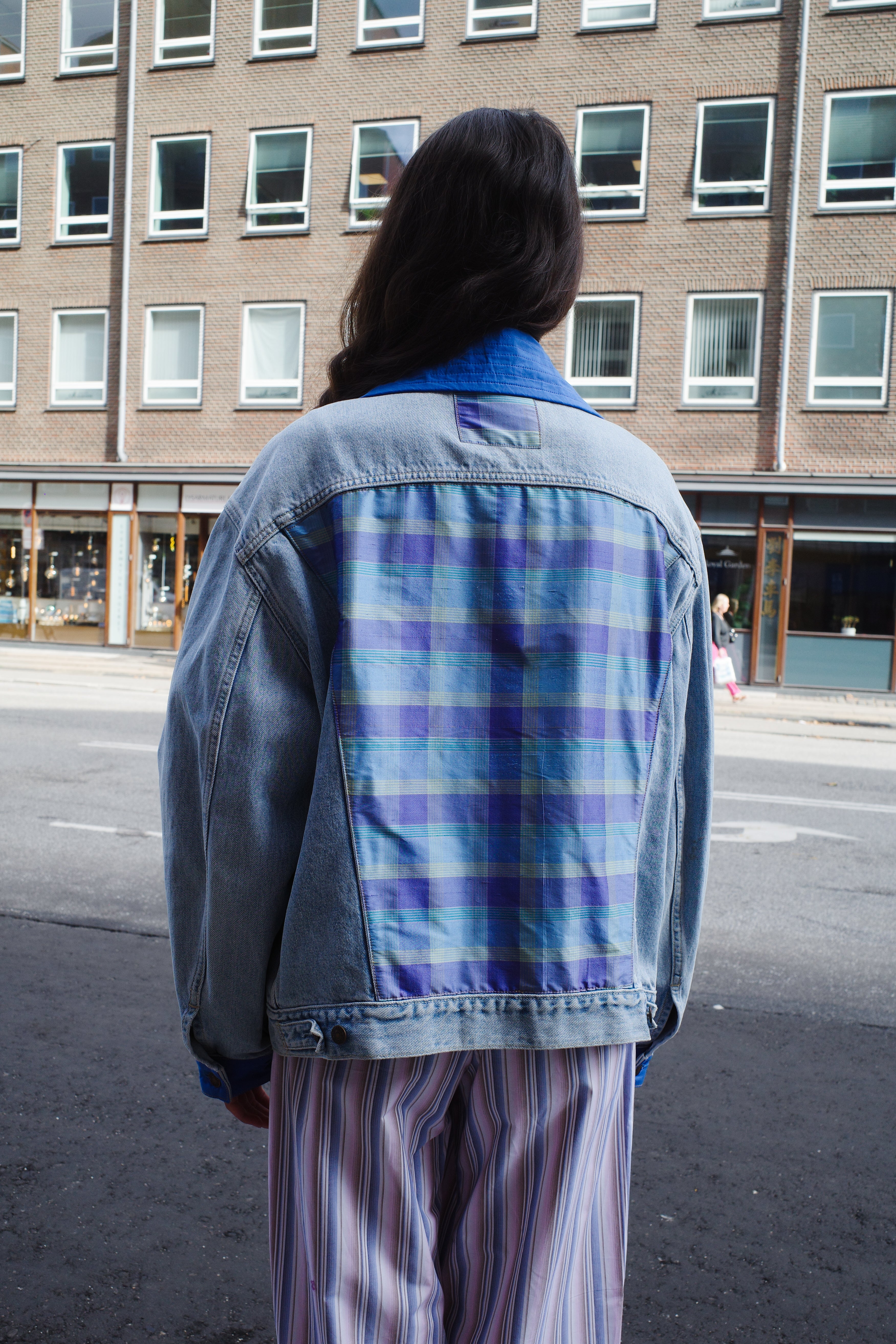 Upcycled Denim Jacket - One of a kind