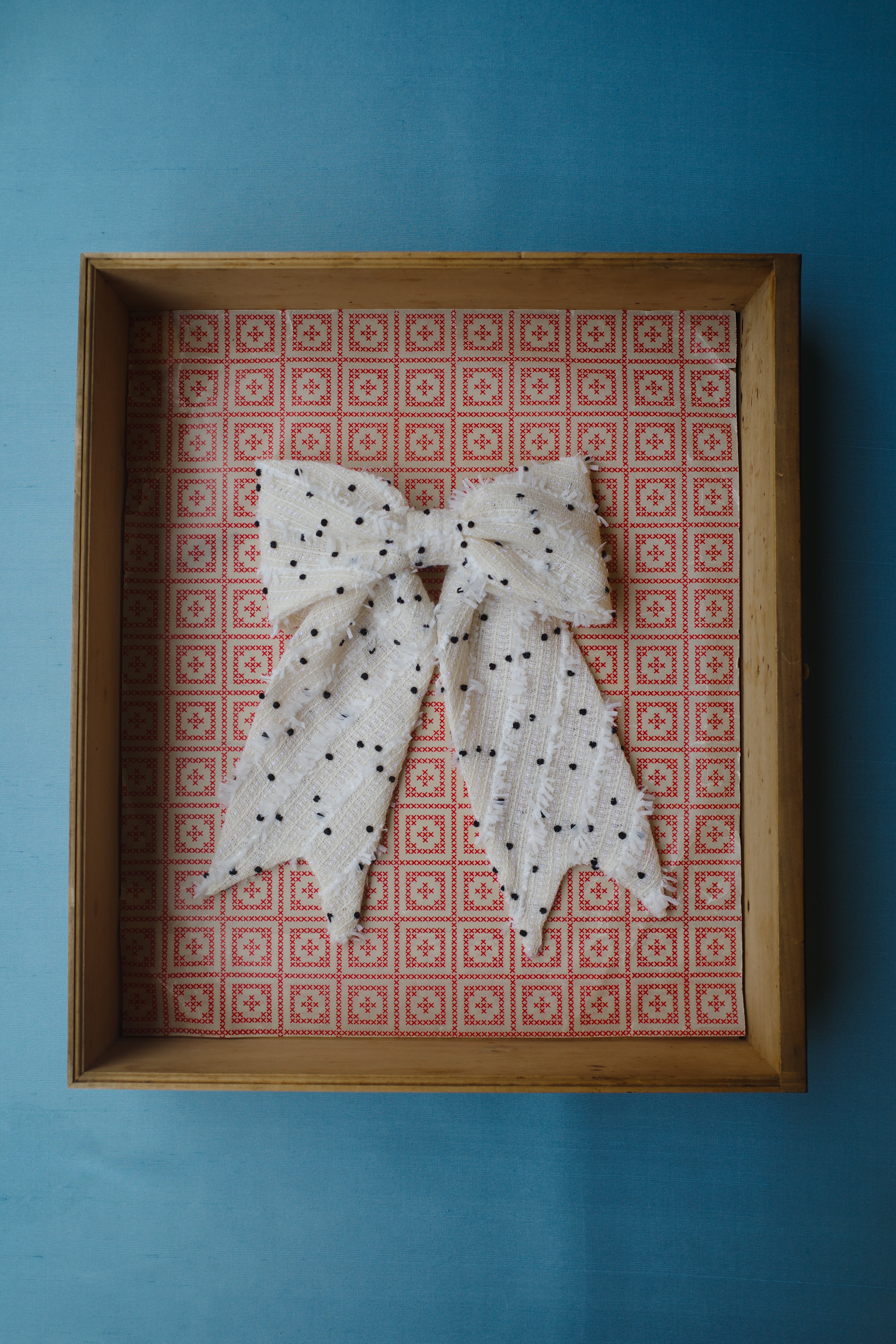 Caro Silk Bow Barrette