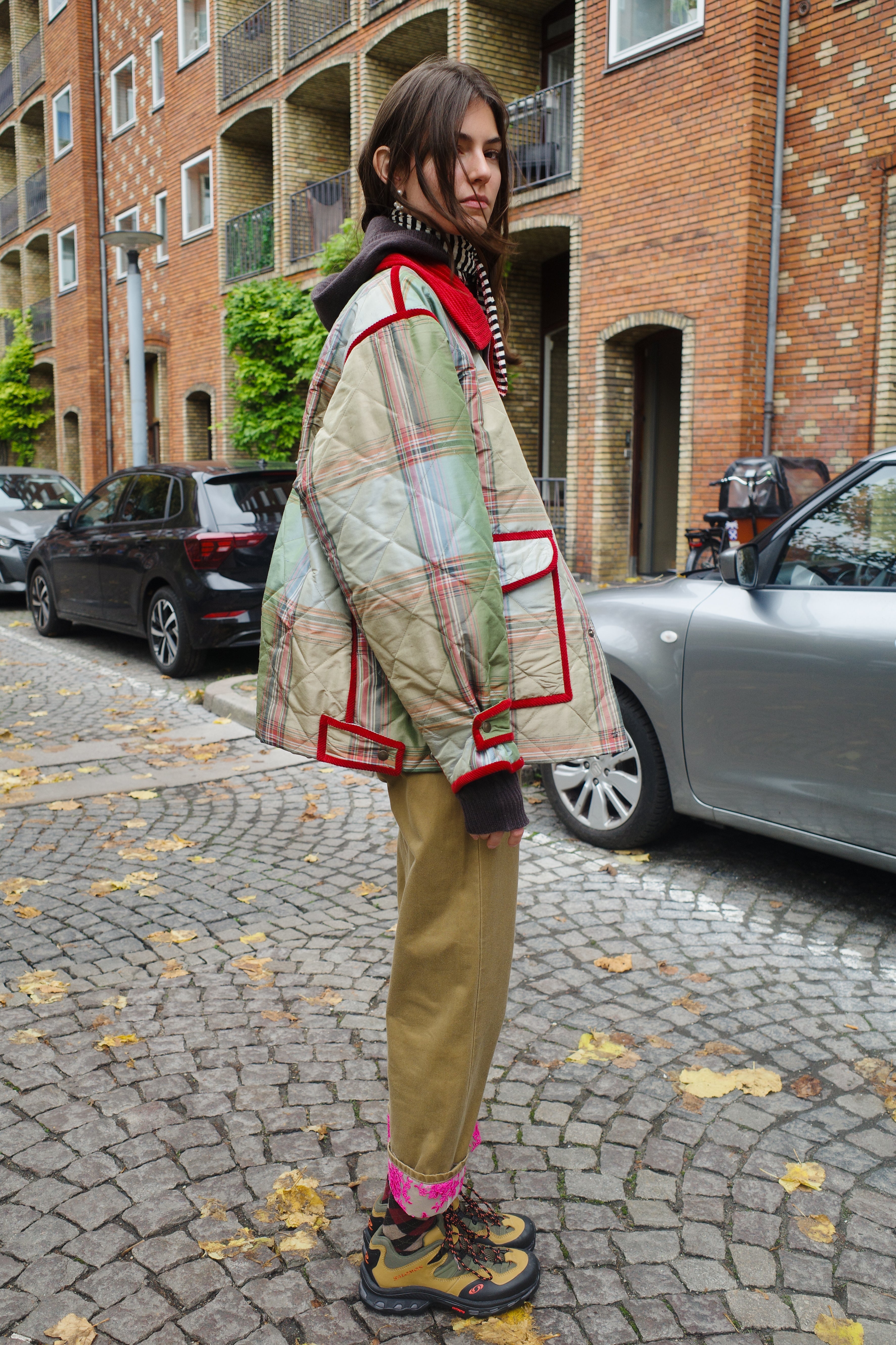 Harriet quilted silk jacket