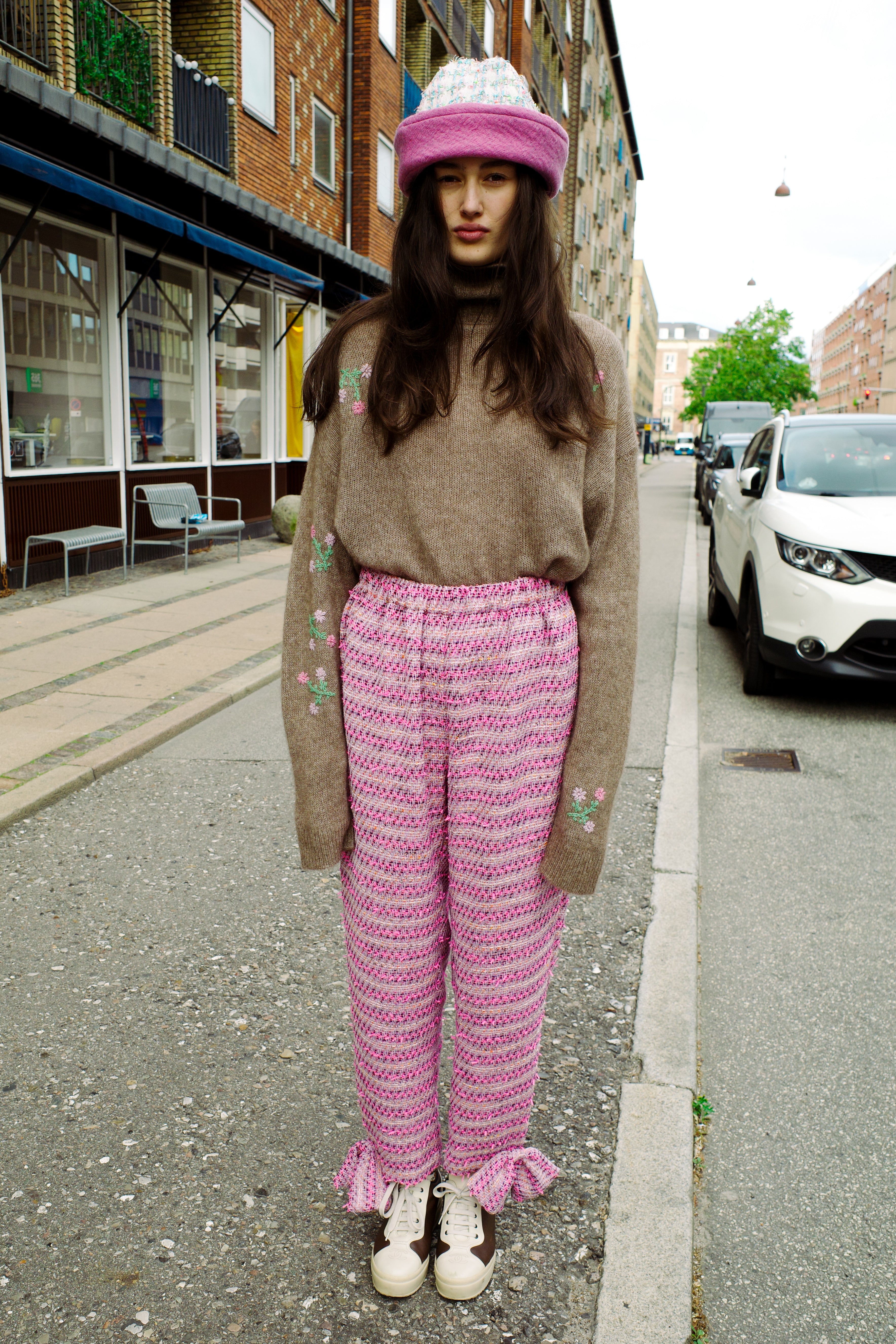 Coco Pants from Deadstock Fabric