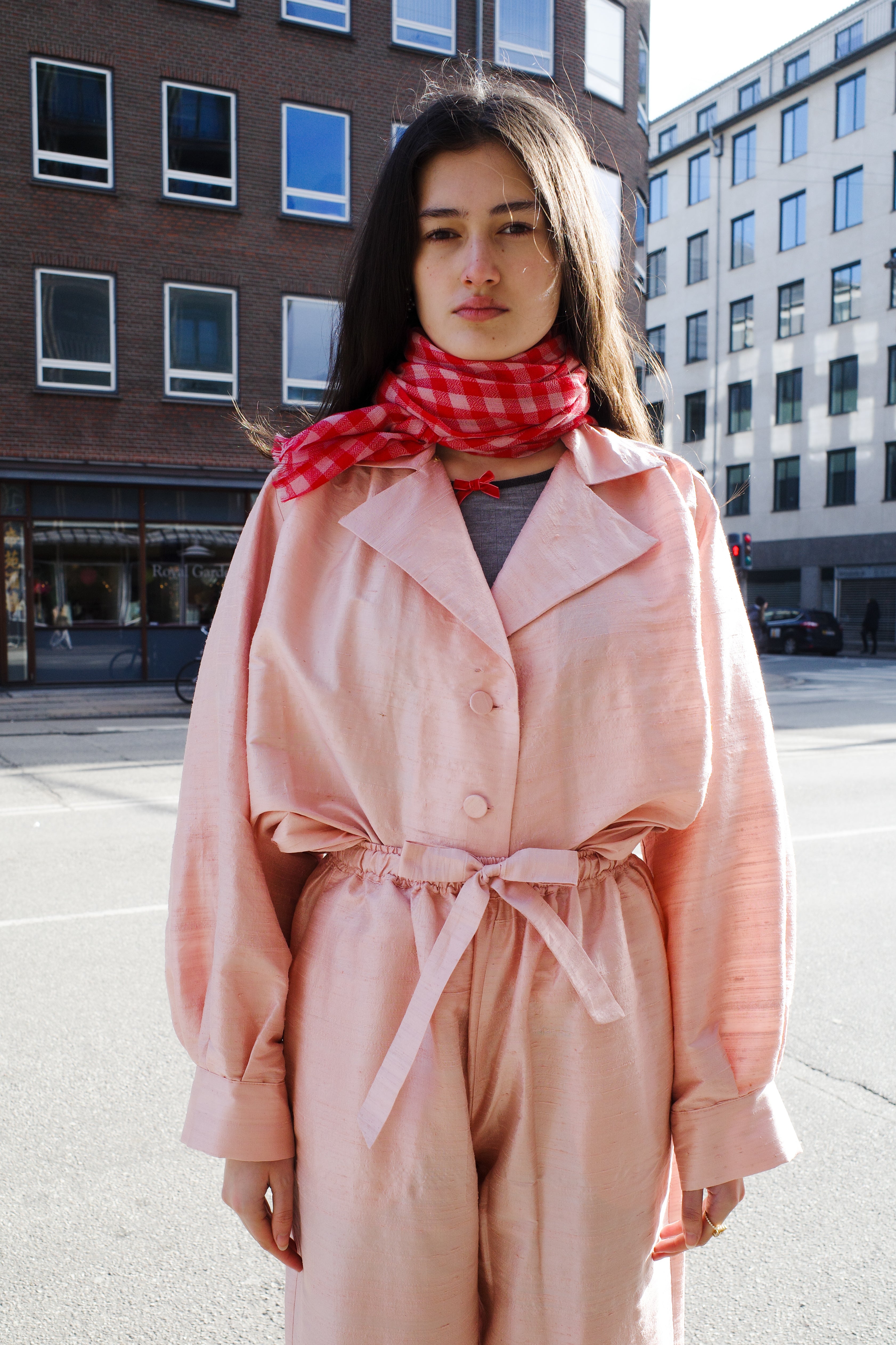 Bonsai Shirt - Rose silk