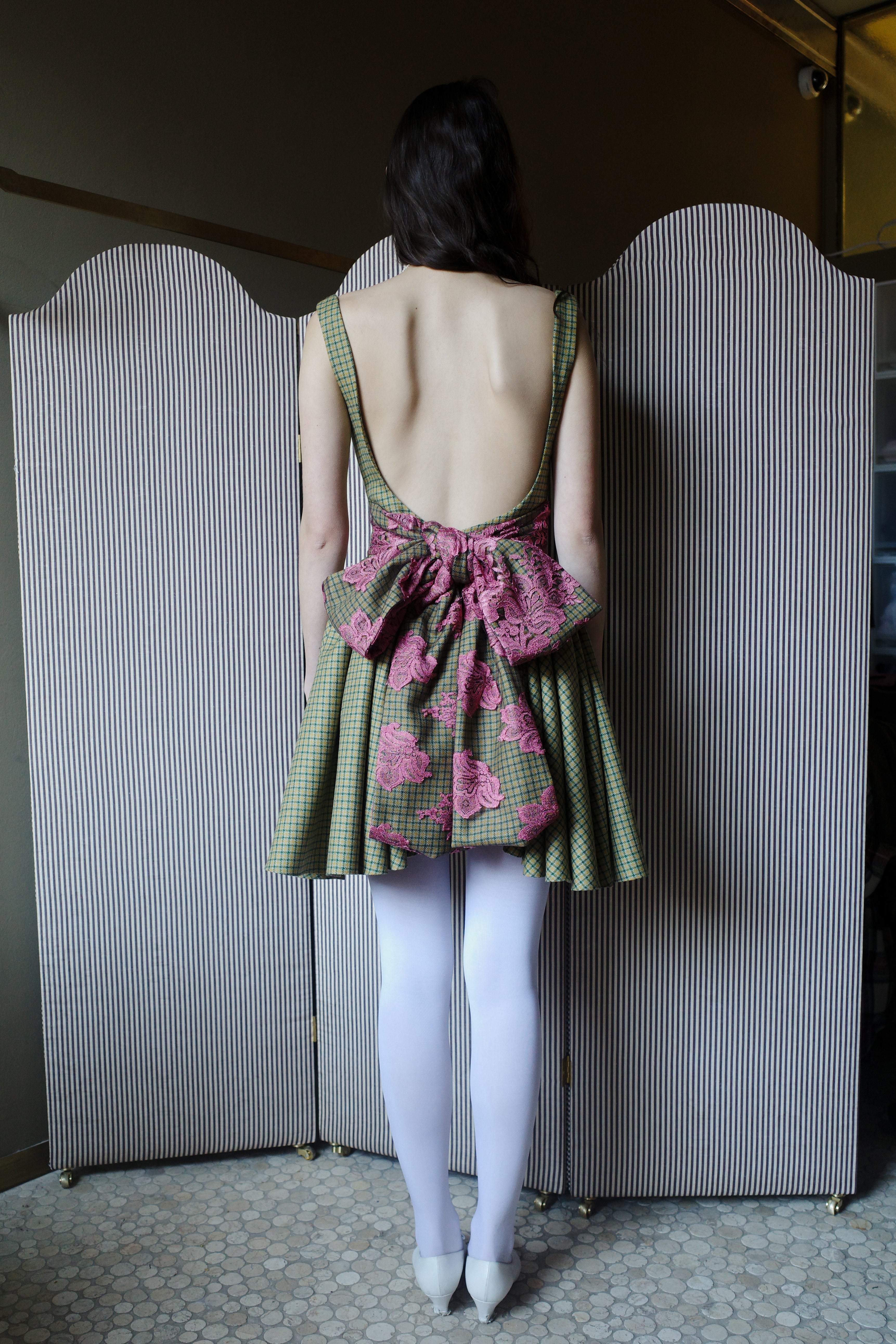 Eniko dress - Wool lace edition