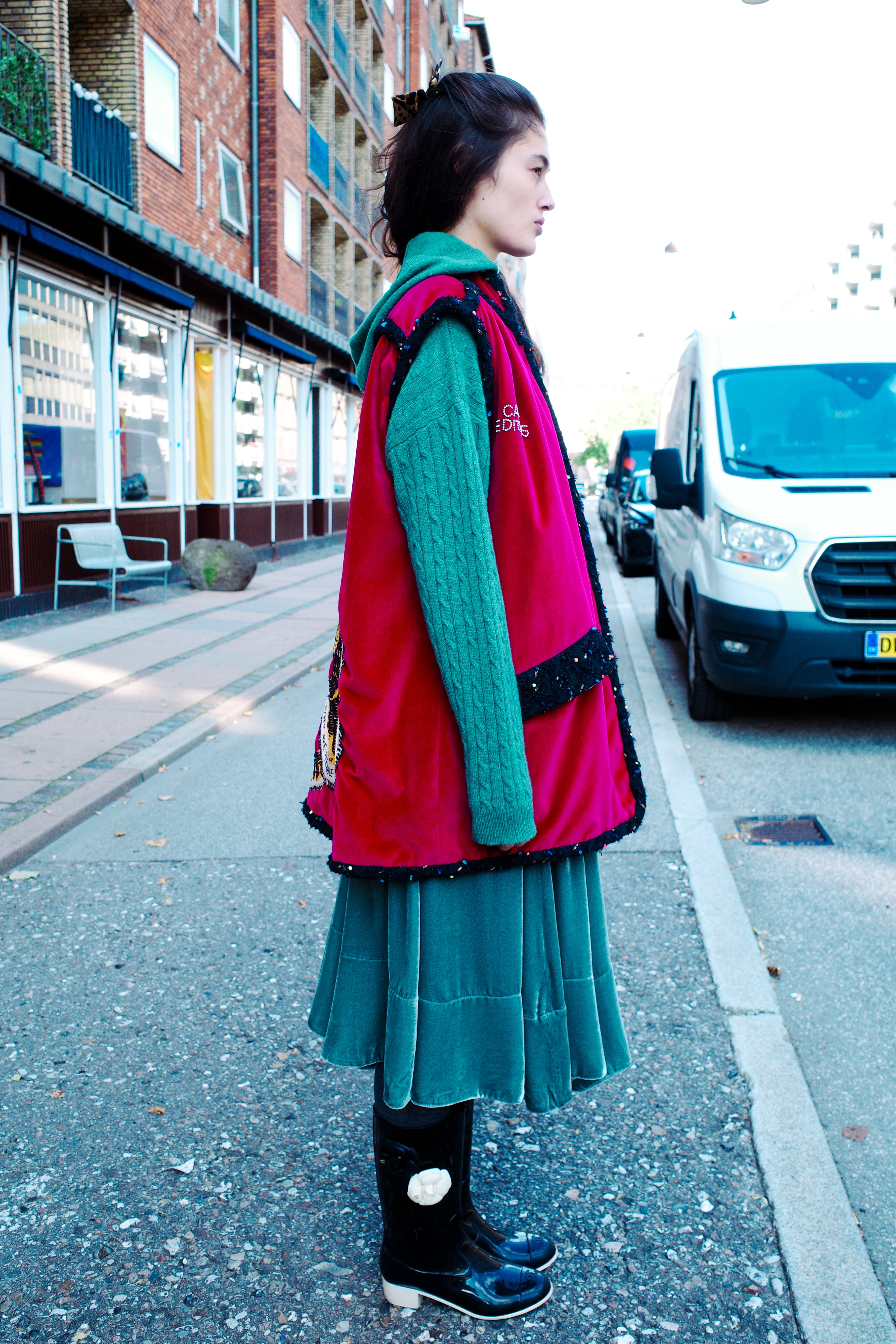 Gaia Vest - Tiger Embroidery