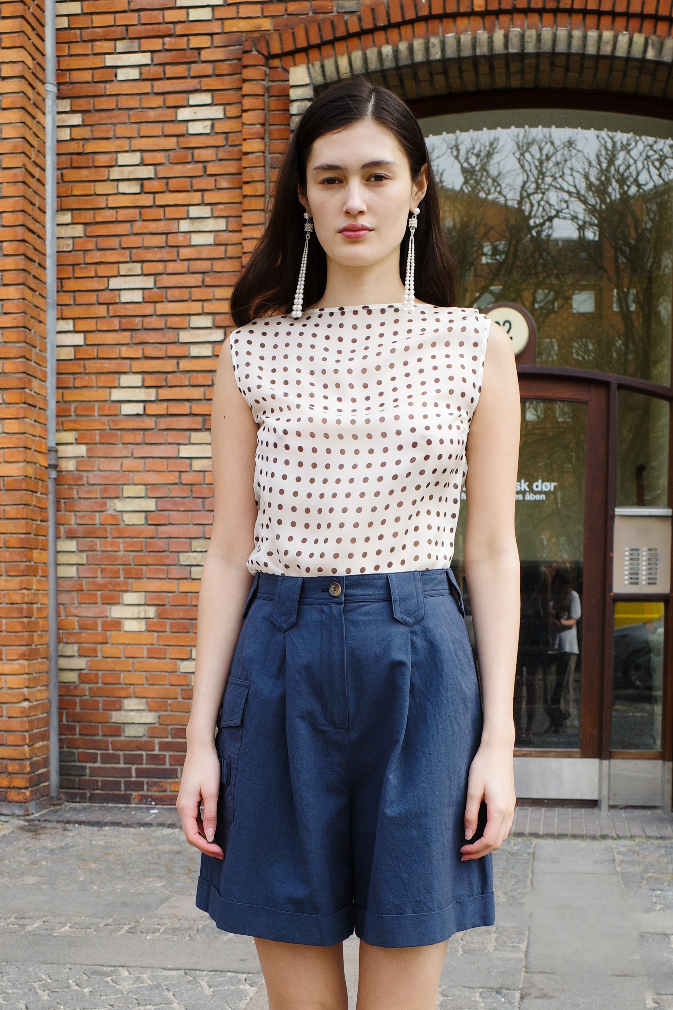 Beatrice Shorts - navy