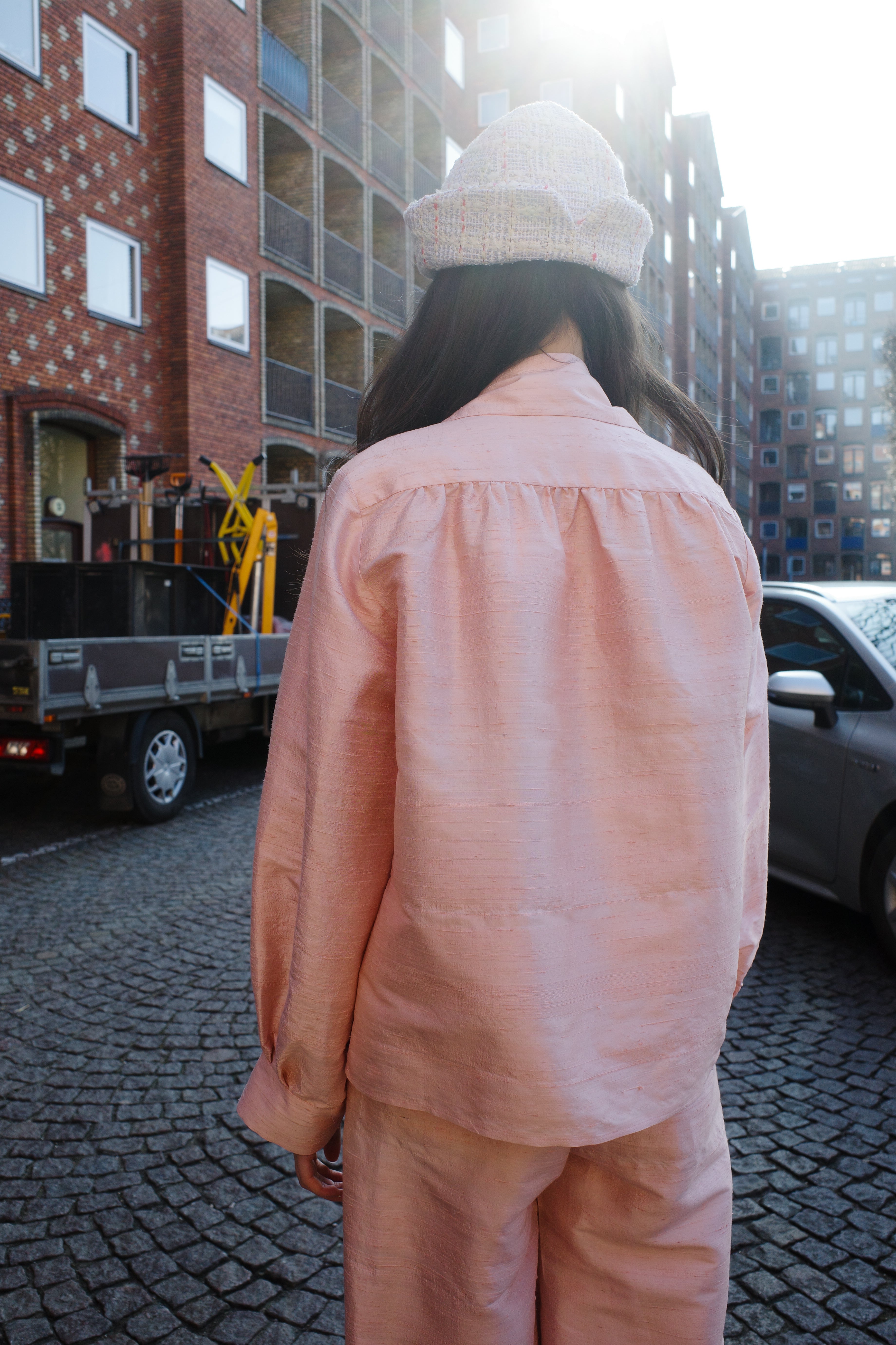 Bonsai Shirt - Rose silk